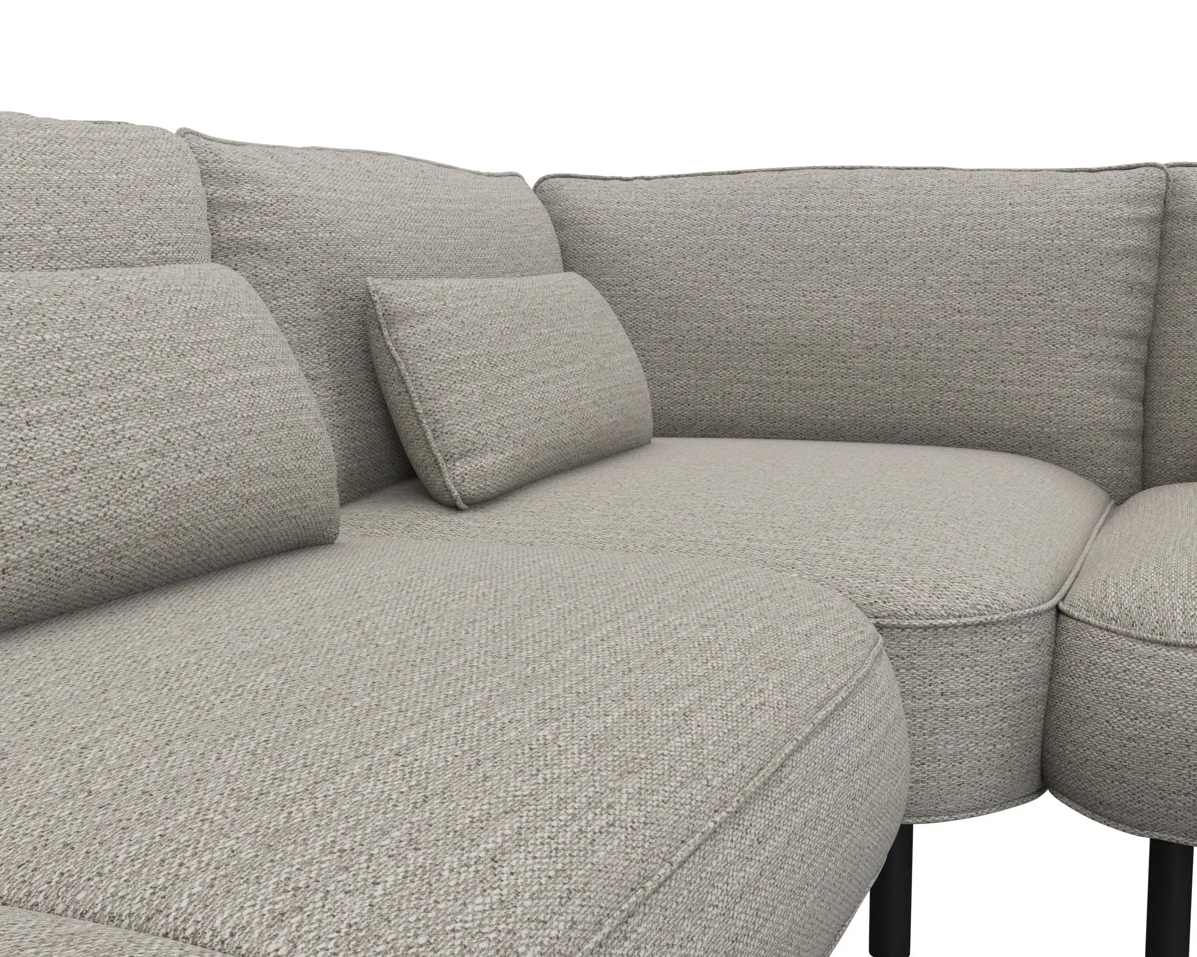 Flexlux 3 Sitzer Eckcouch Open-End Bild 4