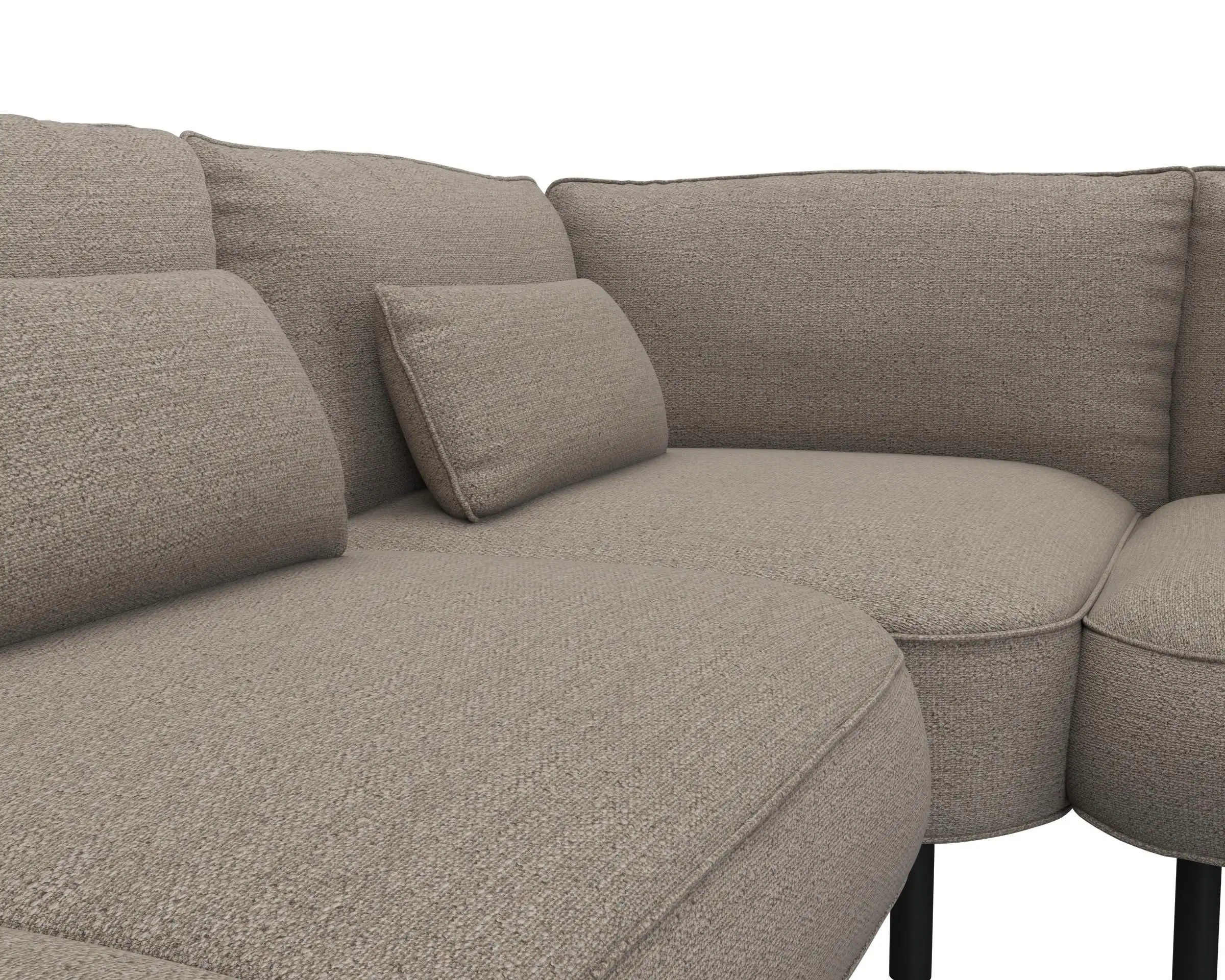 Flexlux 3 Sitzer Eckcouch Open-End Bild 4