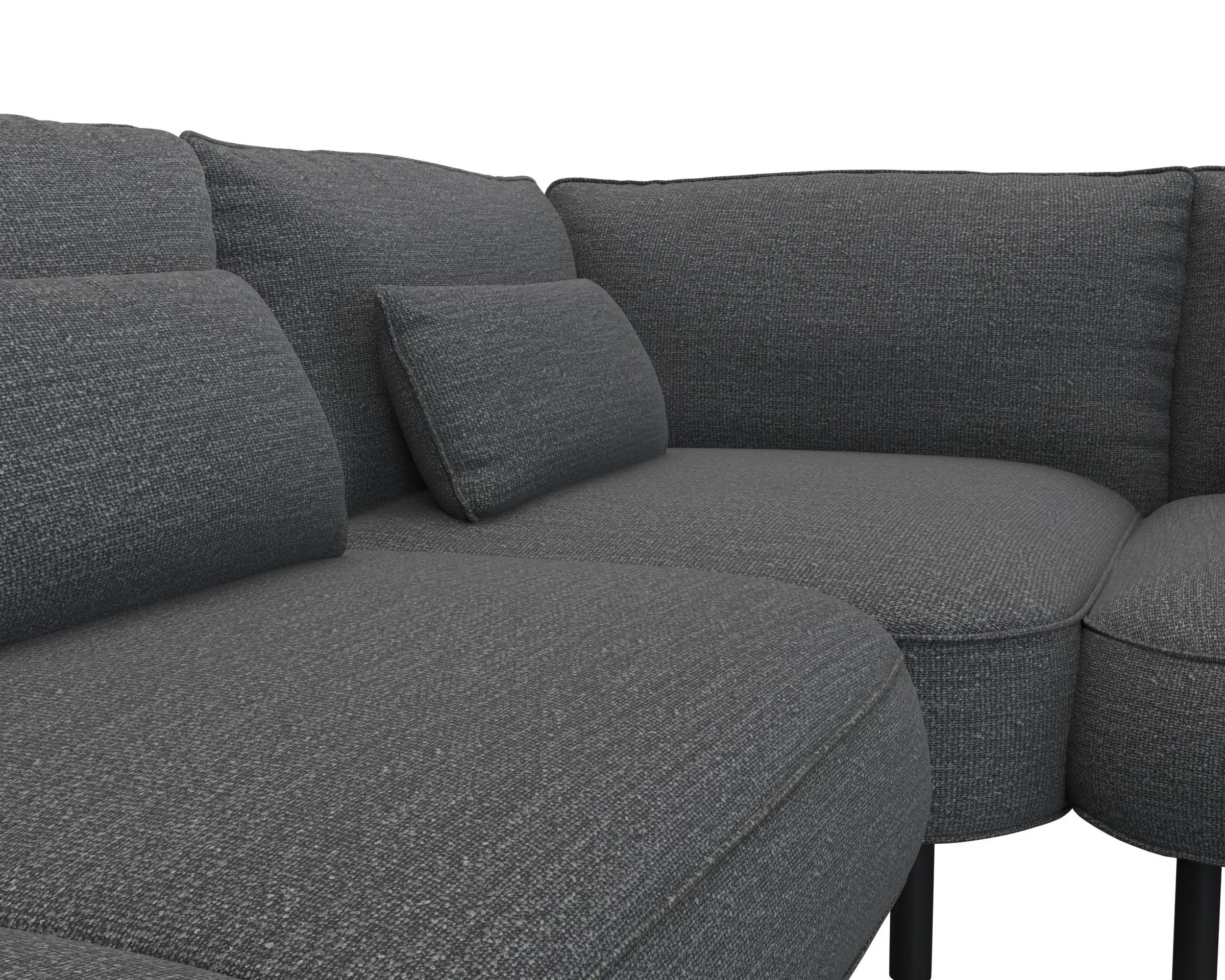 Flexlux 3 Sitzer Eckcouch Open-End Bild 4