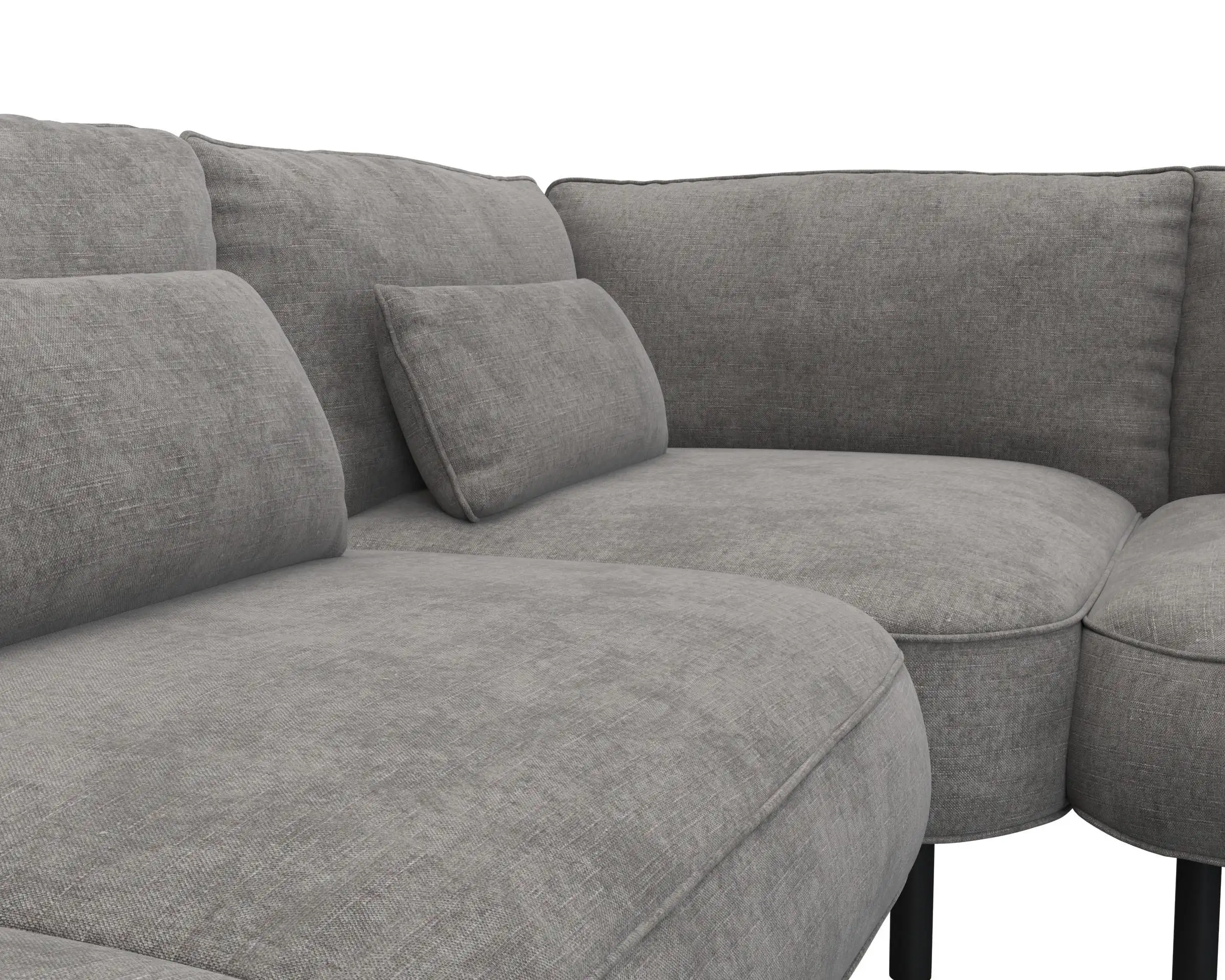Flexlux 3 Sitzer Eckcouch Open-End Bild 4