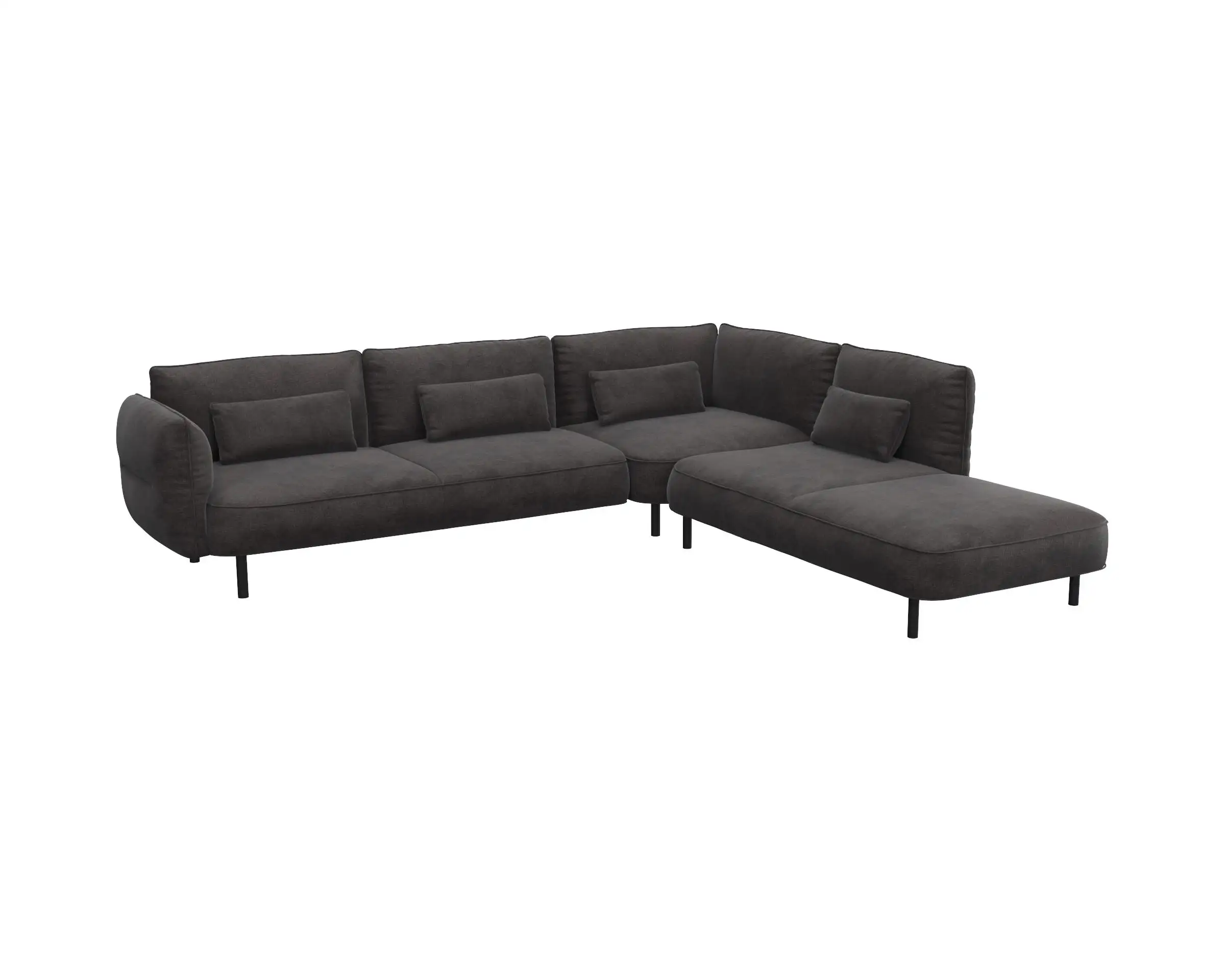 Flexlux 3 Sitzer Eckcouch Open-End Bild 2