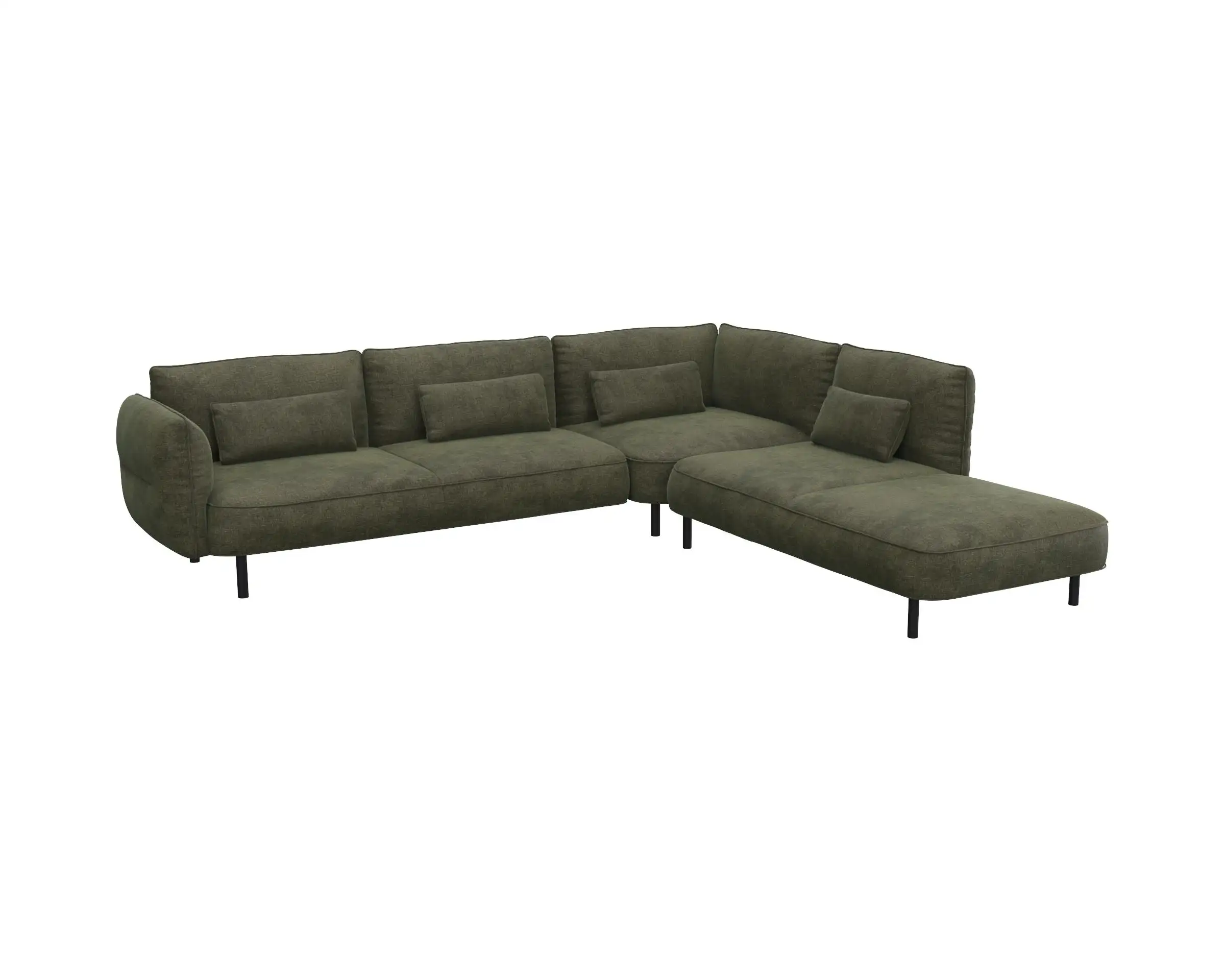 Flexlux 3 Sitzer Eckcouch Open-End Bild 2