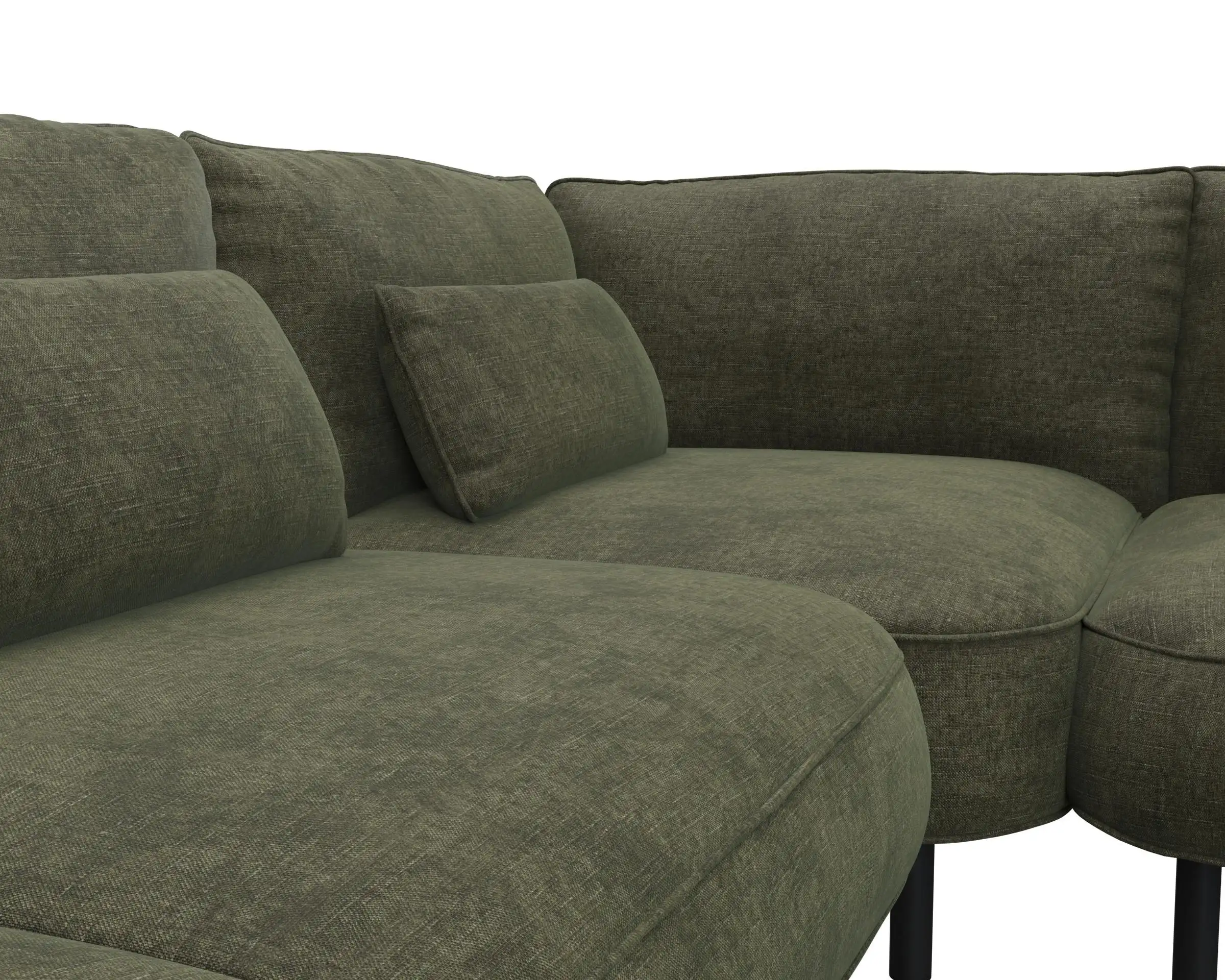 Flexlux 3 Sitzer Eckcouch Open-End Bild 4