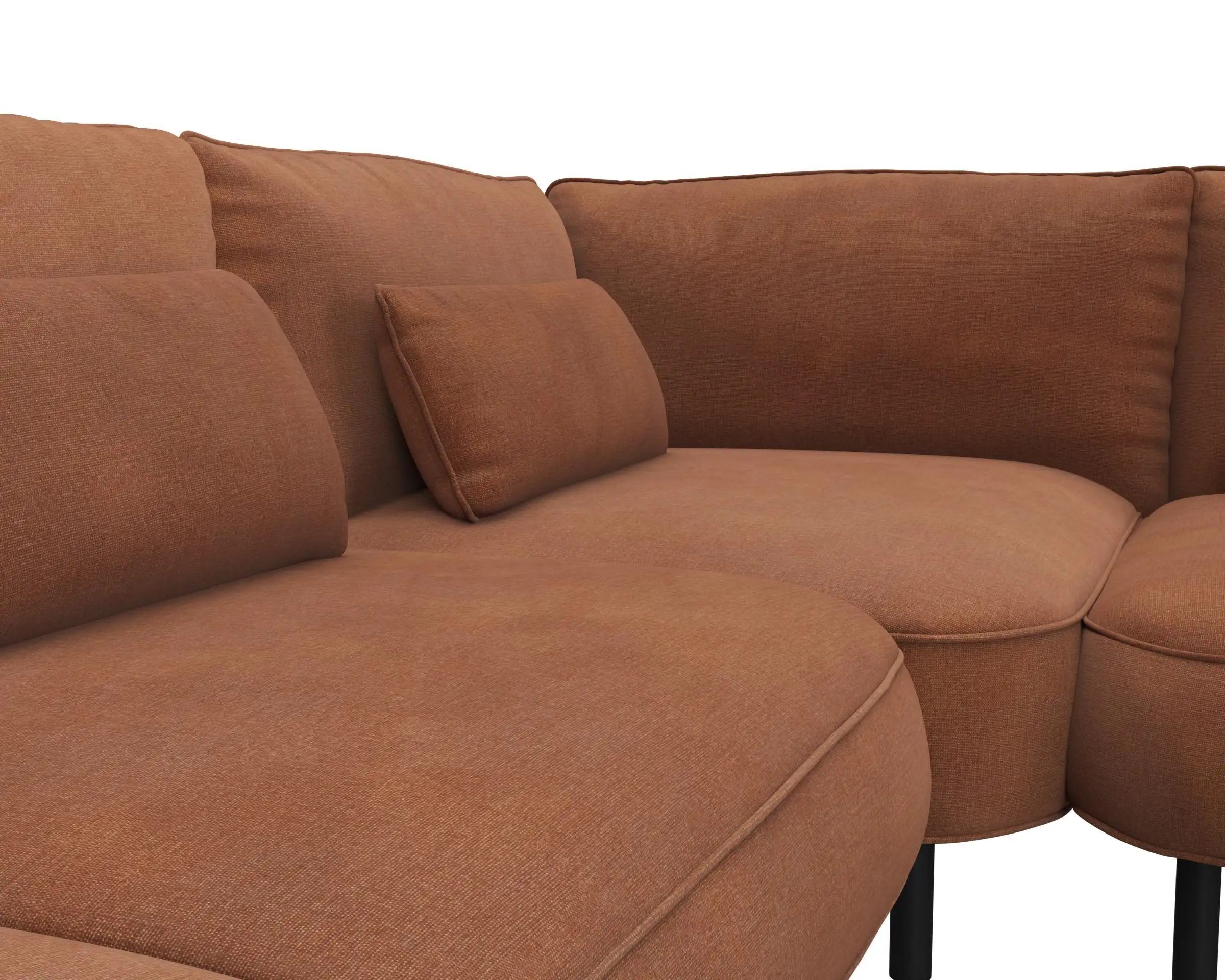 Flexlux 3 Sitzer Eckcouch Open-End Bild 4