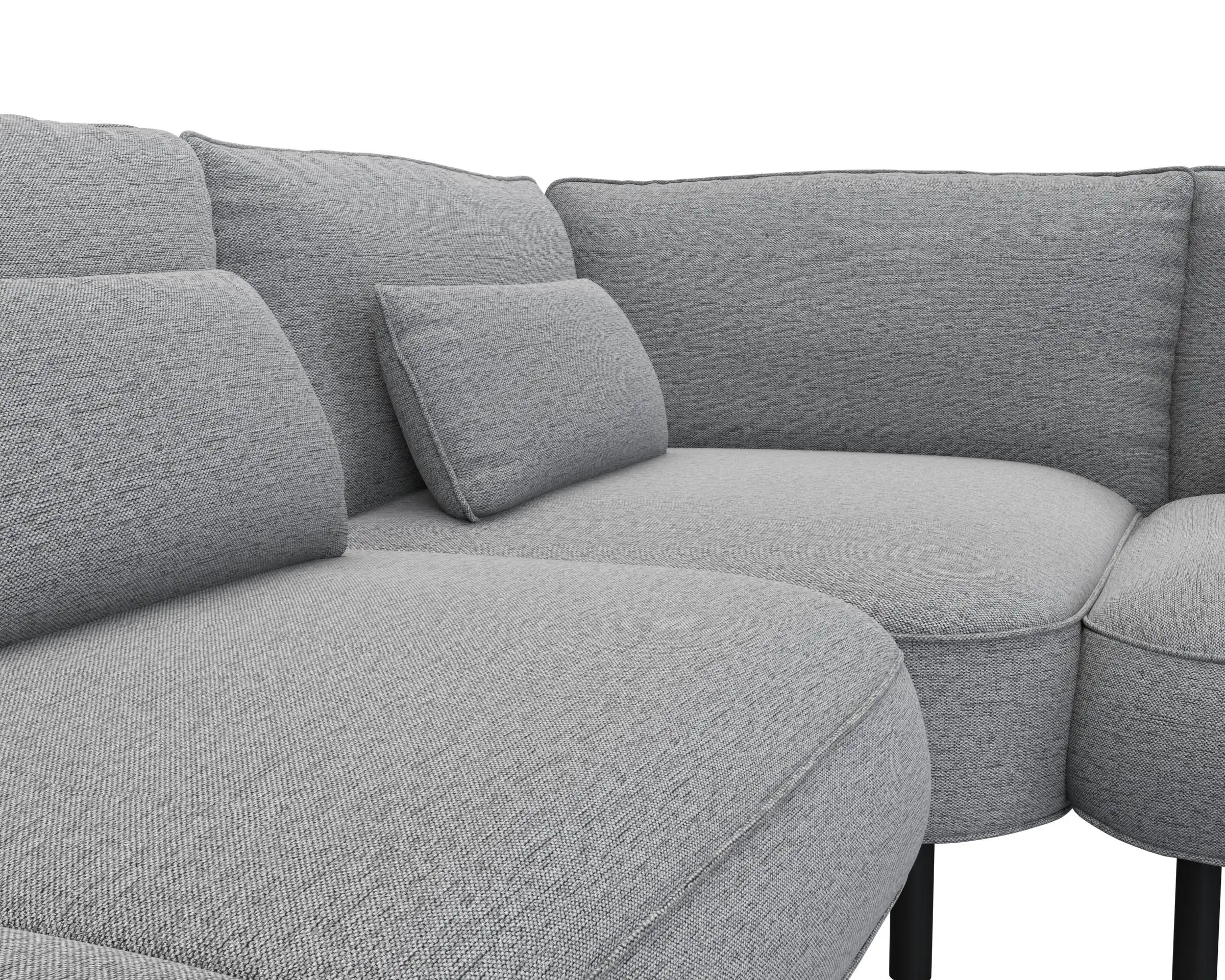 Flexlux 3 Sitzer Eckcouch Open-End Bild 4