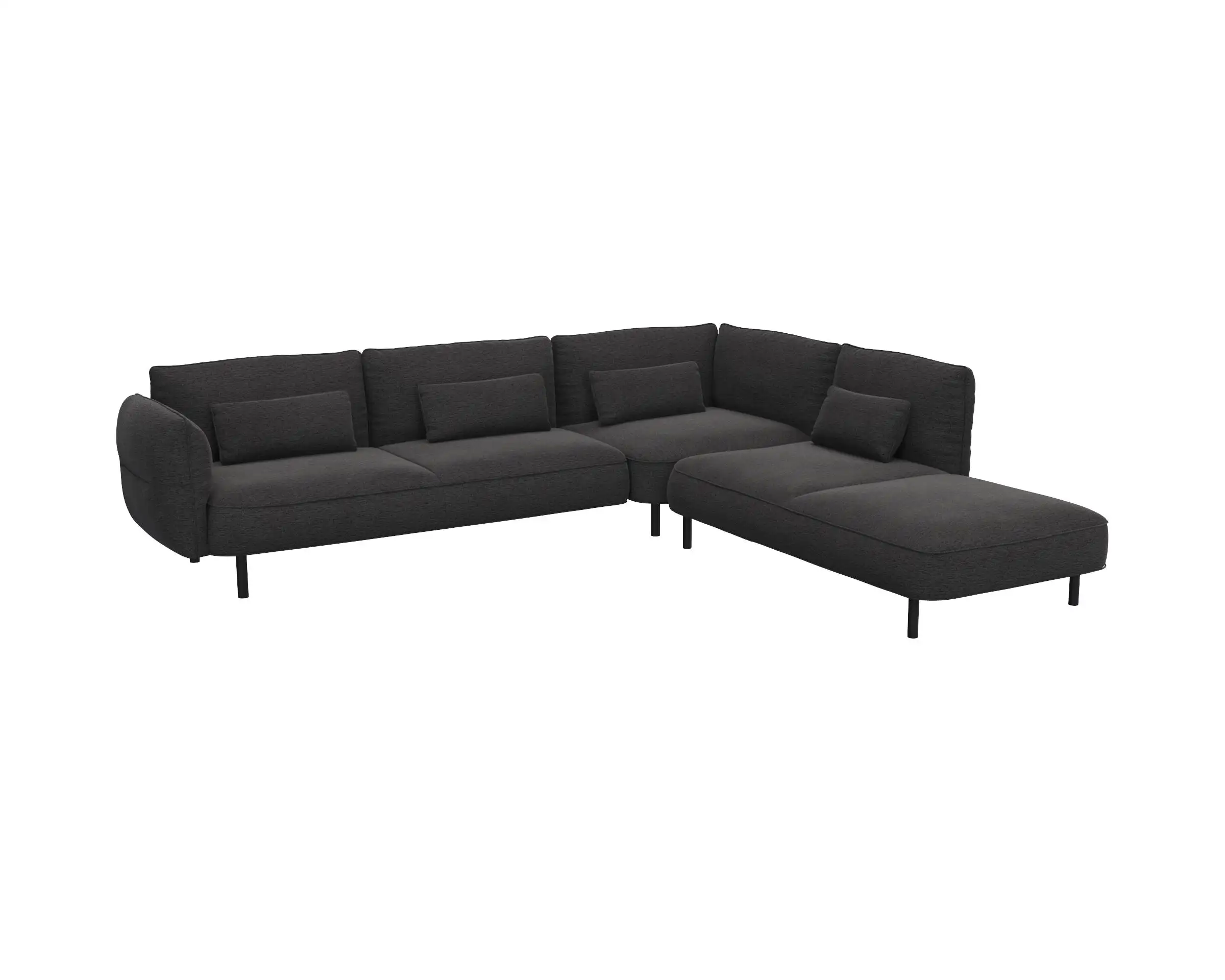 Flexlux 3 Sitzer Eckcouch Open-End Bild 2