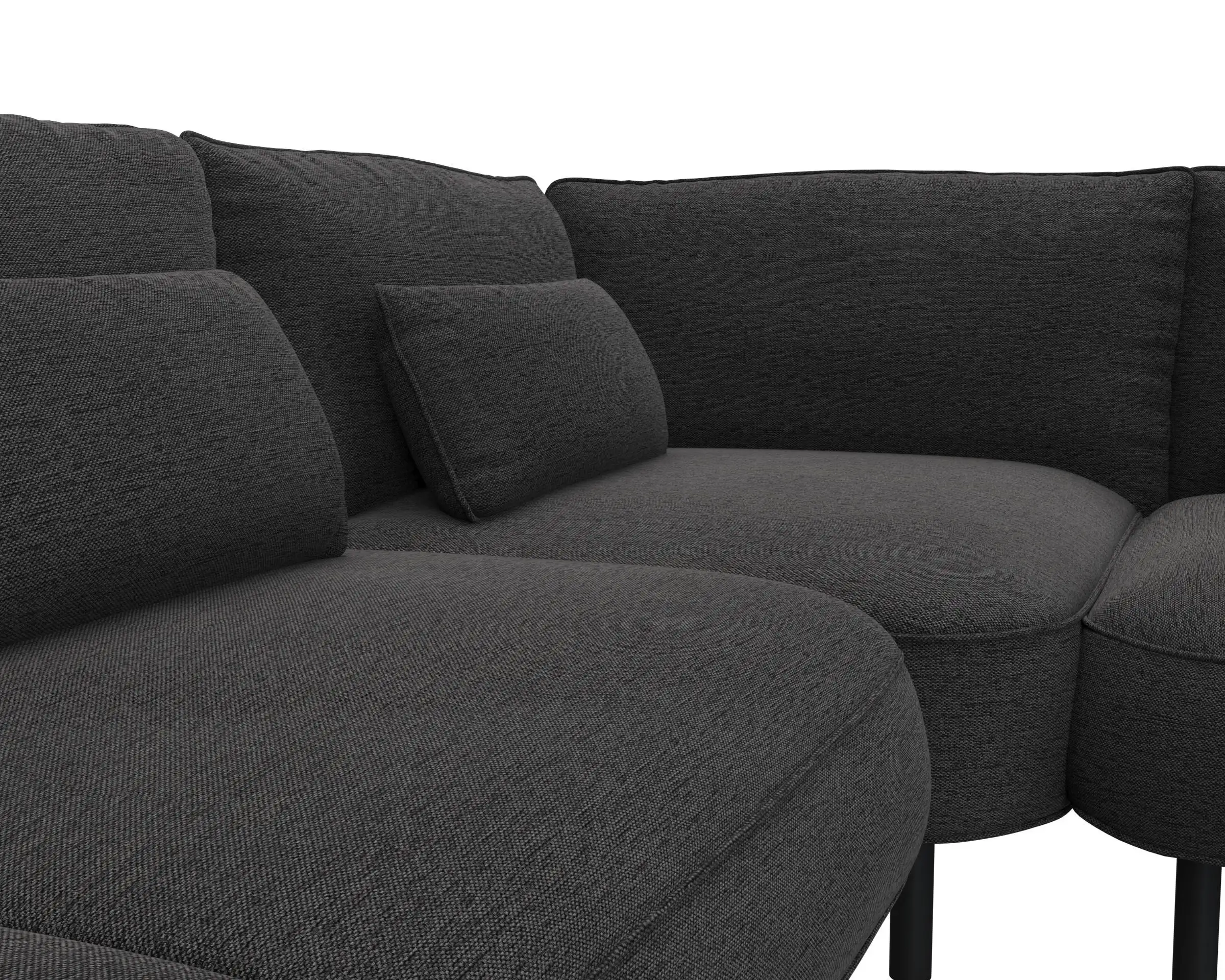Flexlux 3 Sitzer Eckcouch Open-End Bild 4