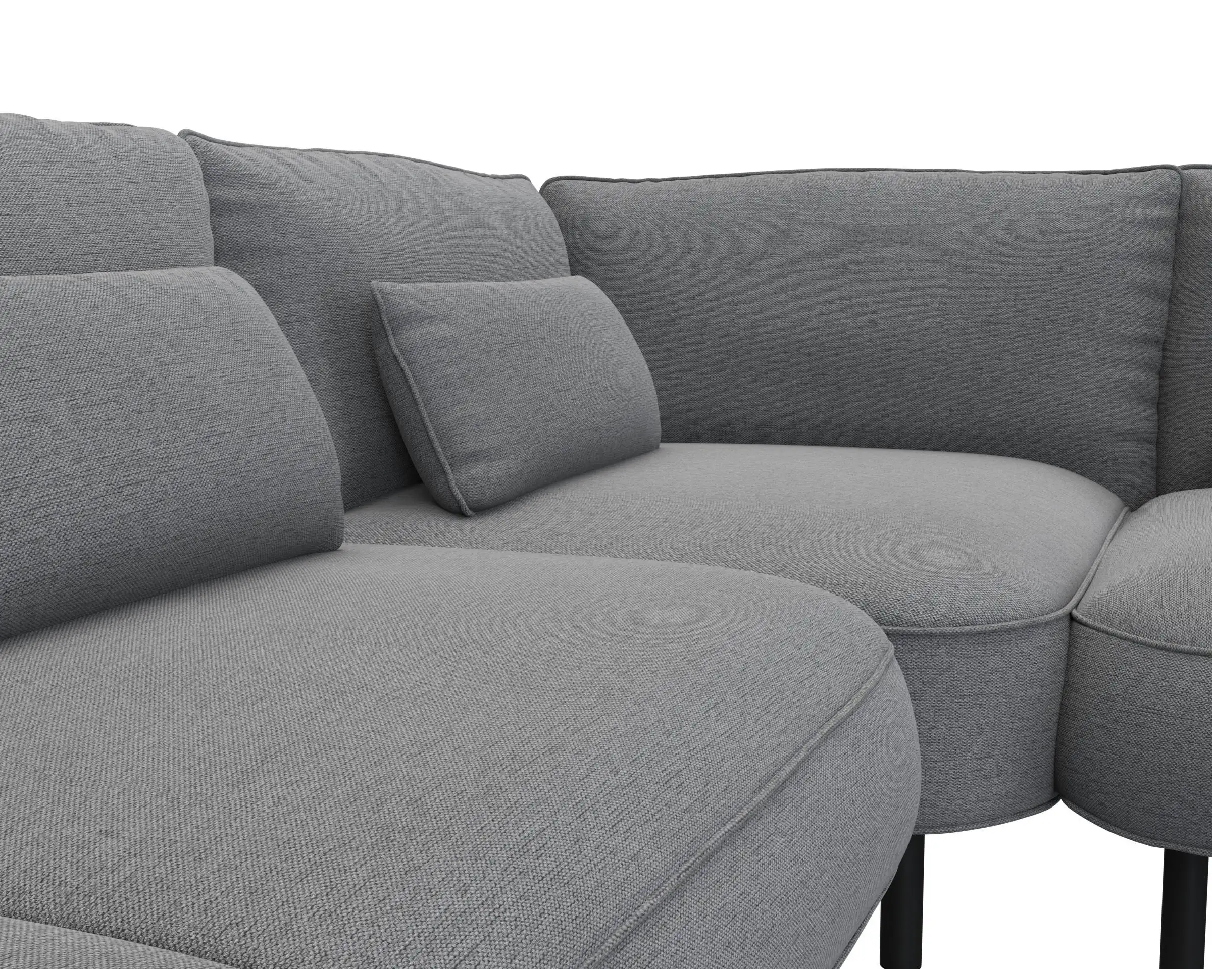 Flexlux 3 Sitzer Eckcouch Open-End Bild 4