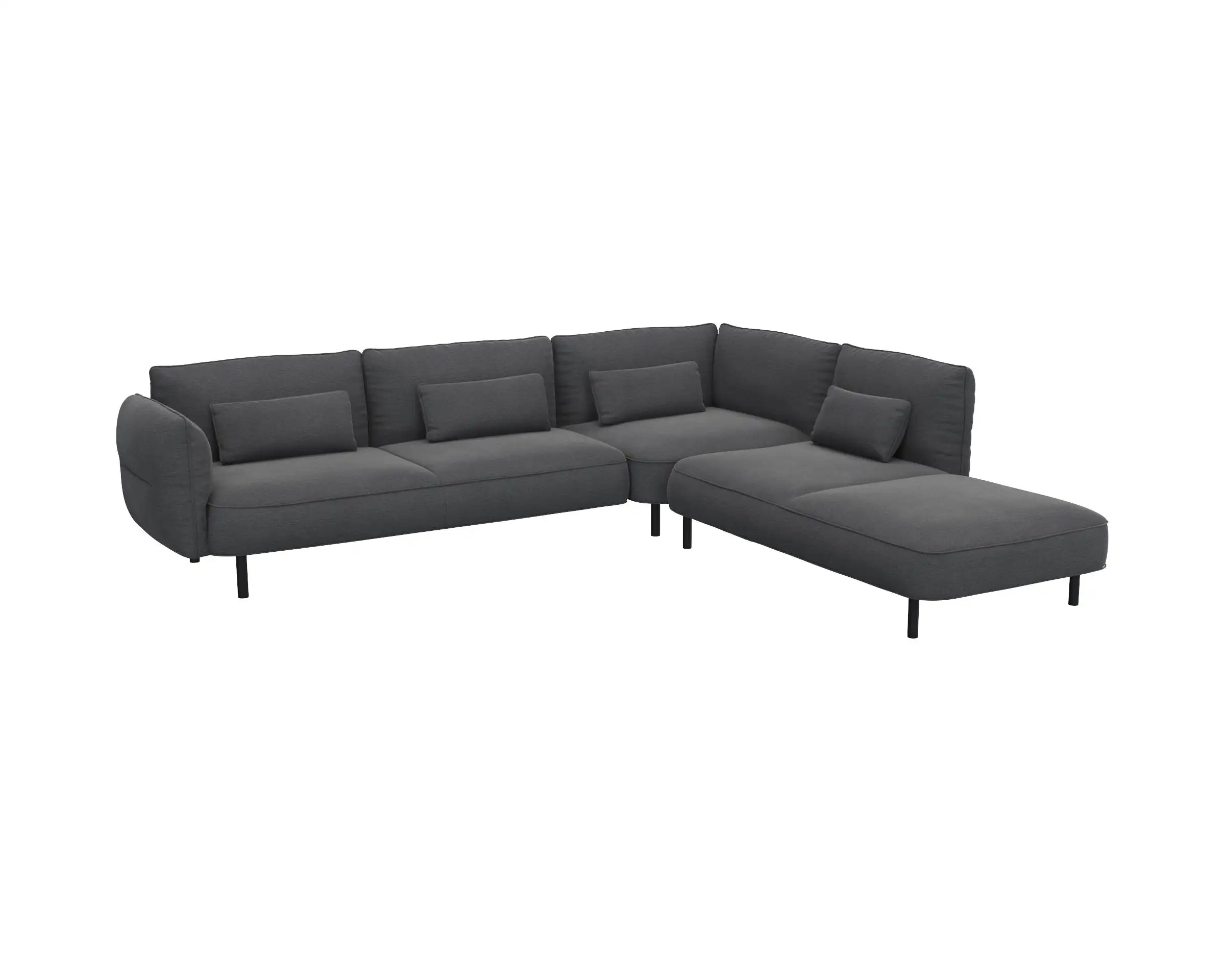 Flexlux 3 Sitzer Eckcouch Open-End Bild 2