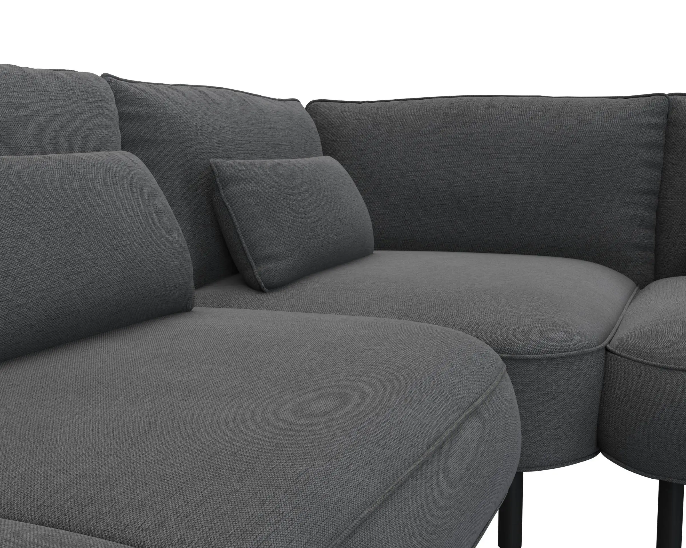 Flexlux 3 Sitzer Eckcouch Open-End Bild 4