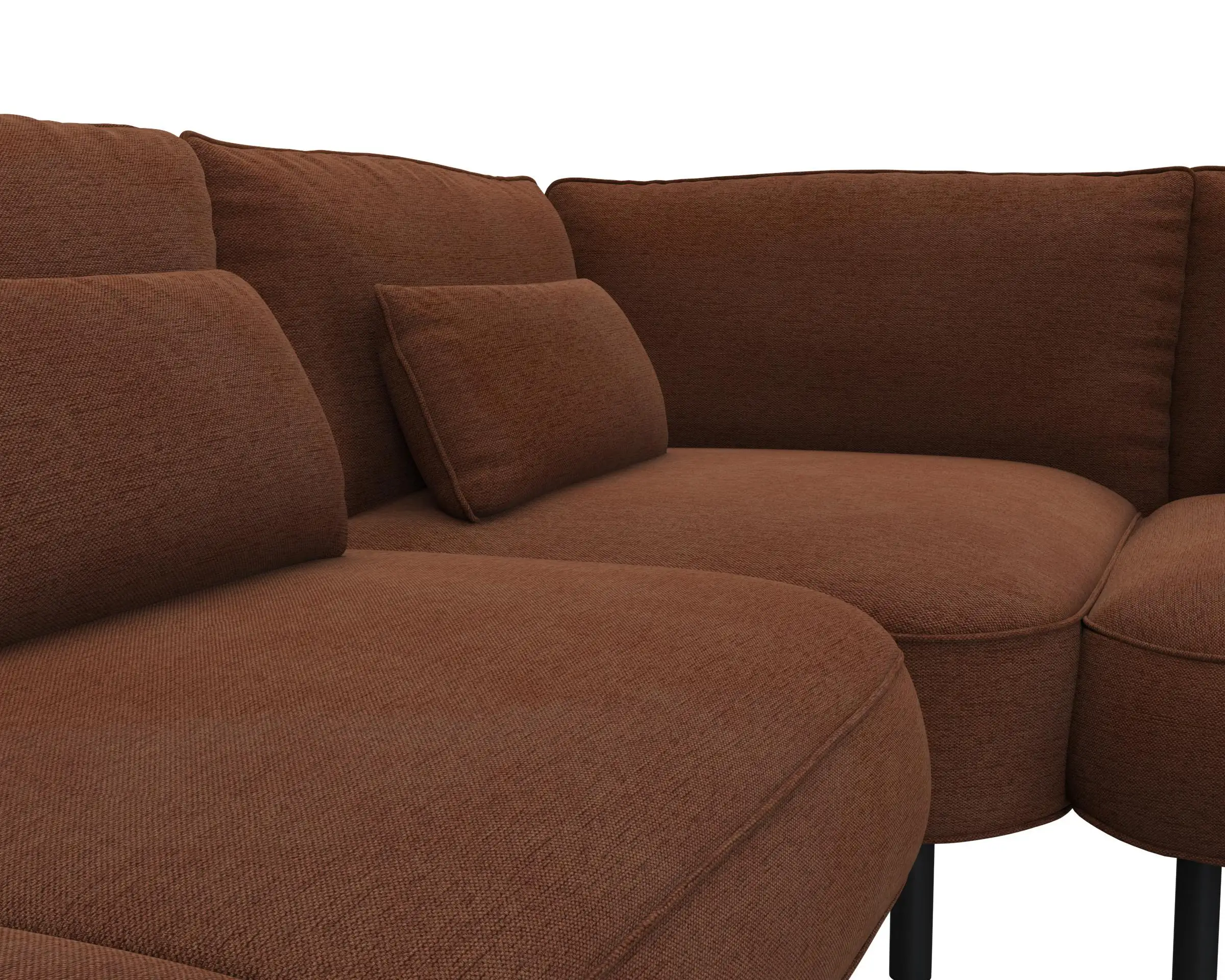 Flexlux 3 Sitzer Eckcouch Open-End Bild 4