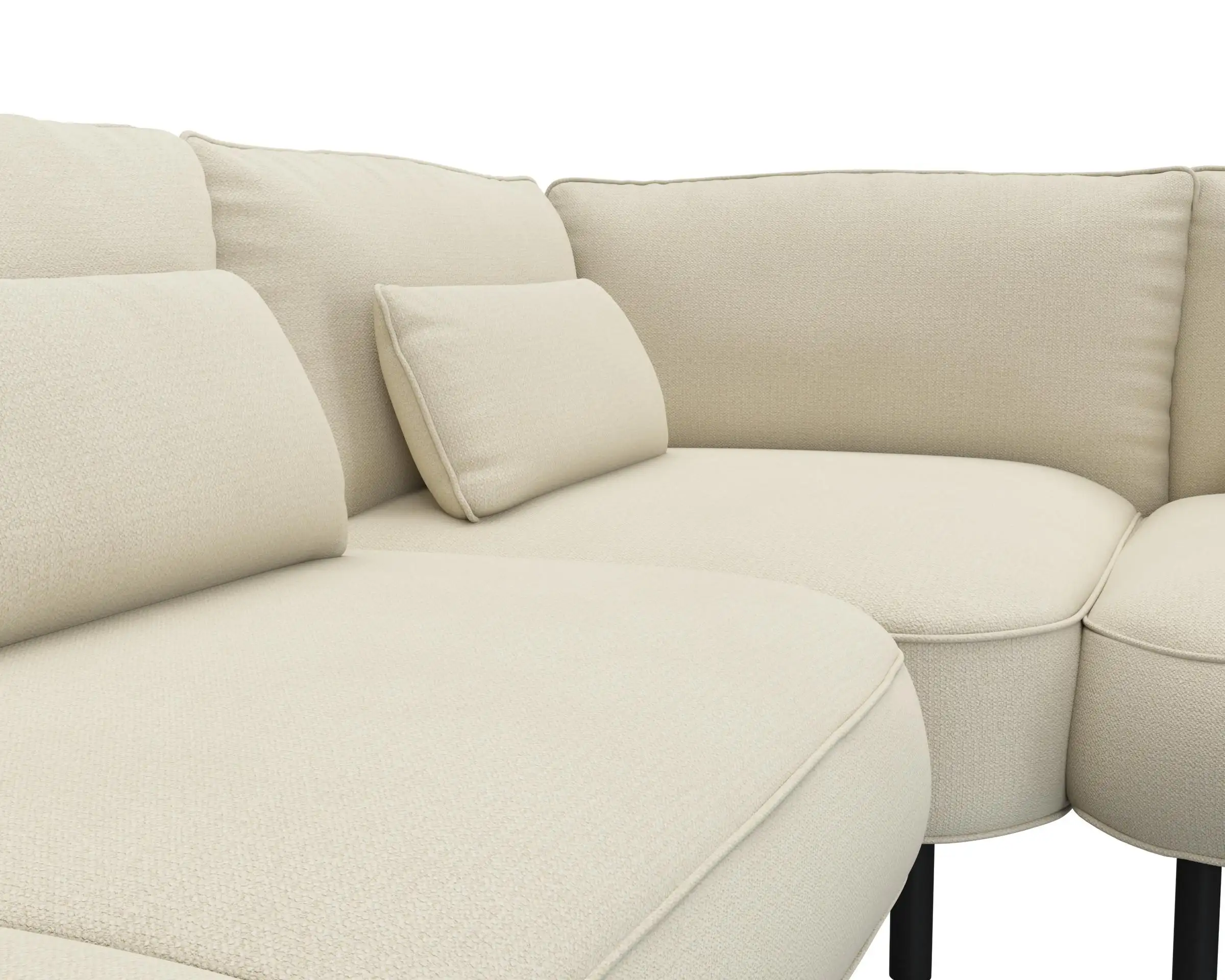 Flexlux 3 Sitzer Eckcouch Open-End Bild 4