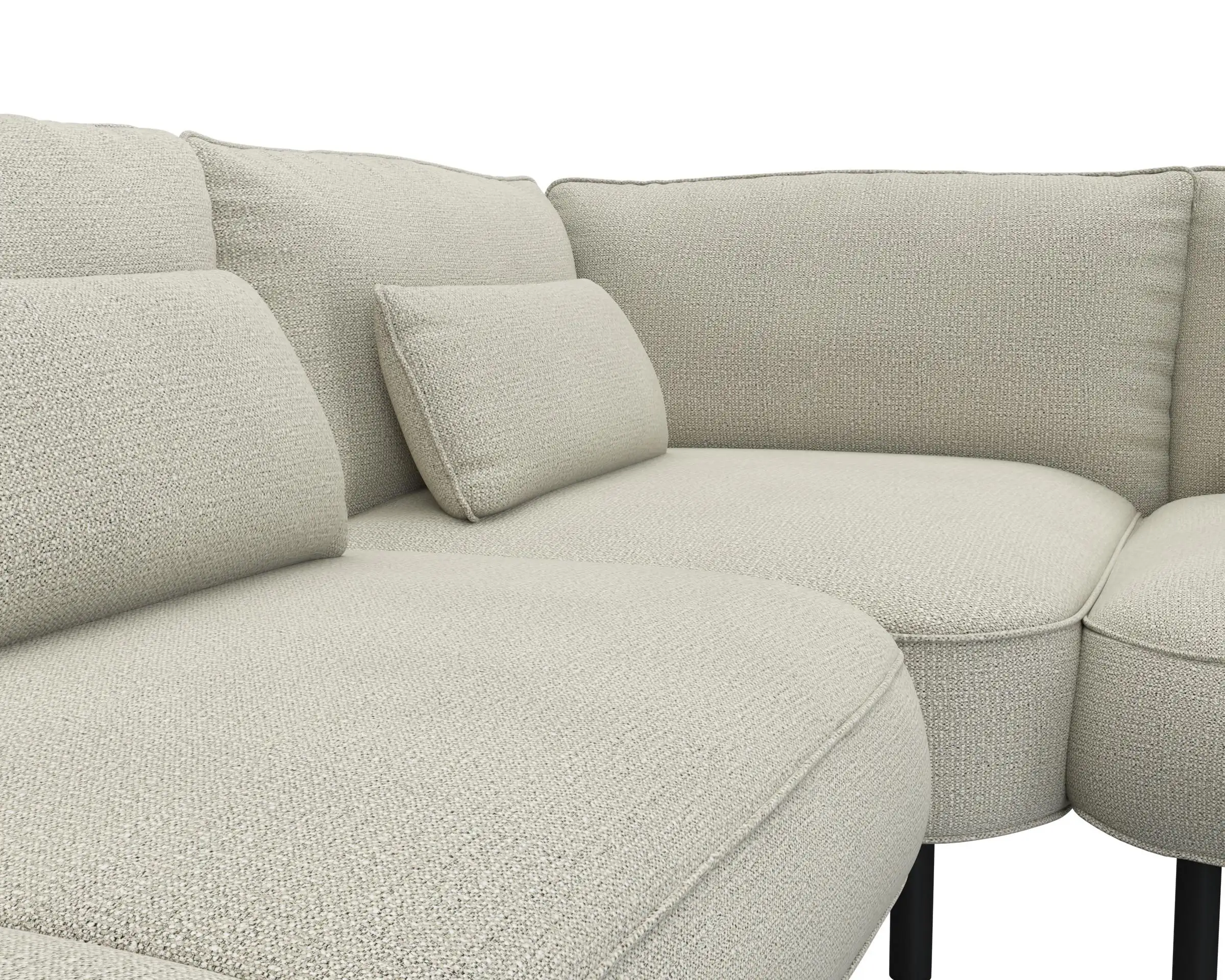 Flexlux 3 Sitzer Eckcouch Open-End Bild 4