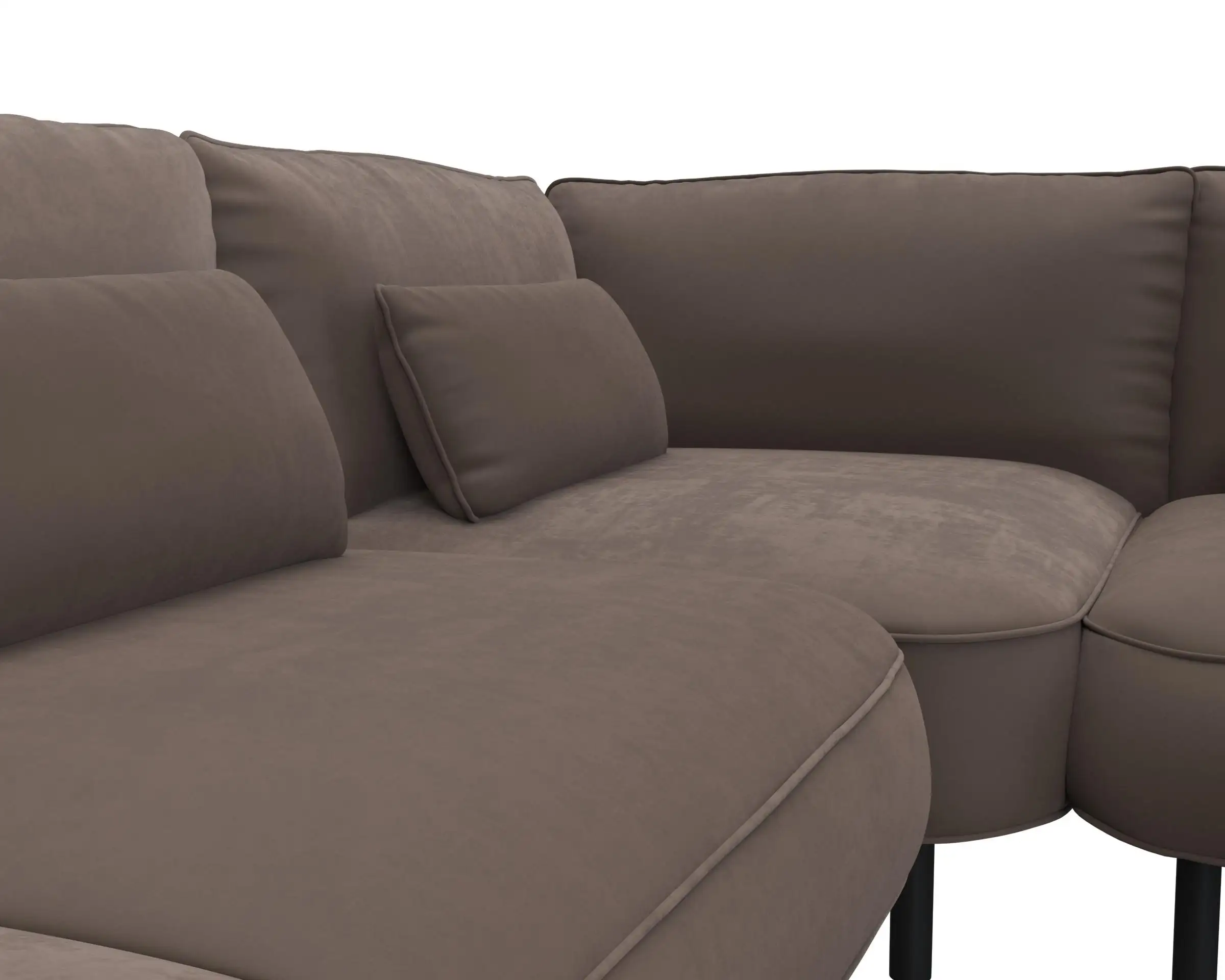 Flexlux 3 Sitzer Eckcouch Open-End Bild 4