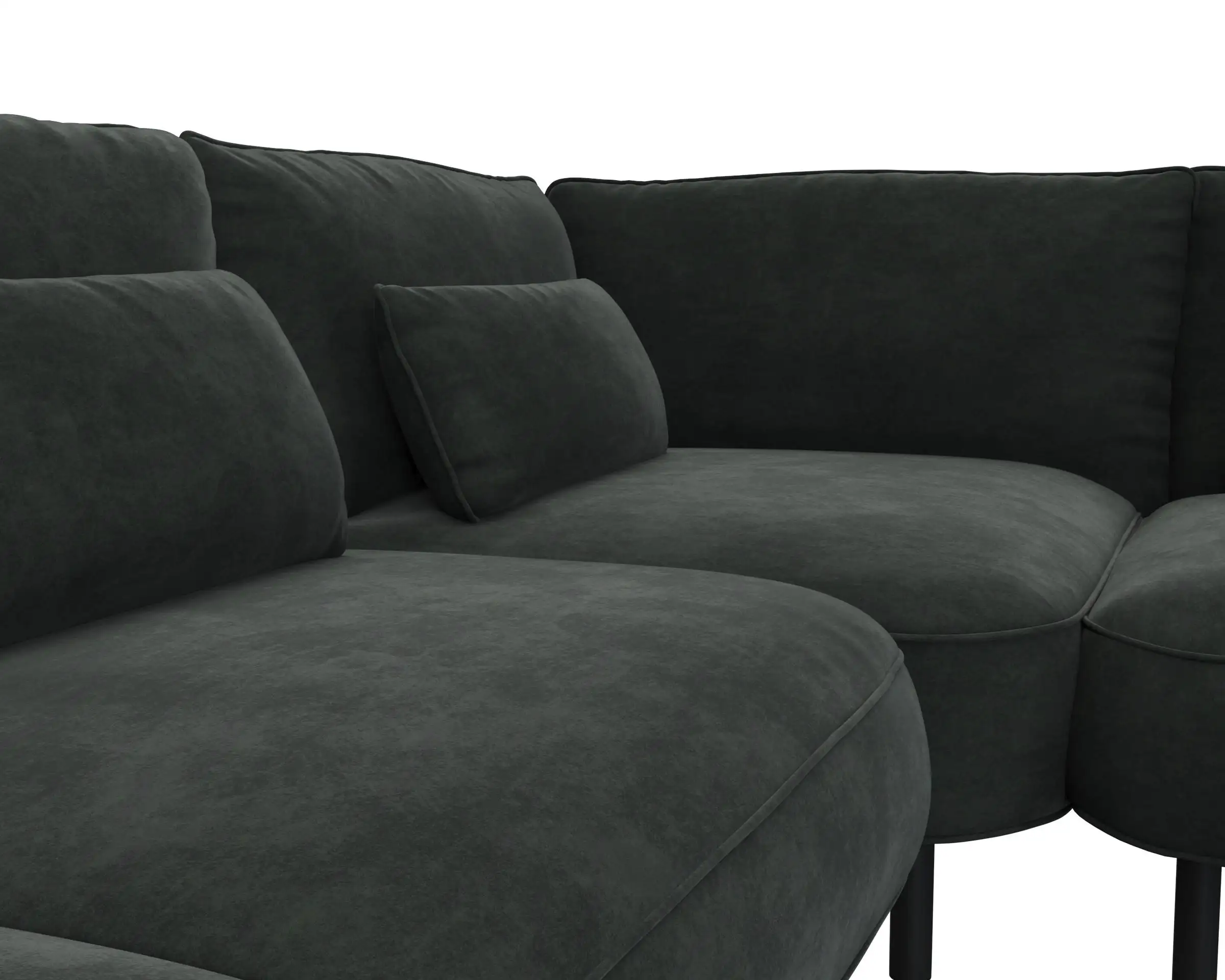 Flexlux 3 Sitzer Eckcouch Open-End Bild 4