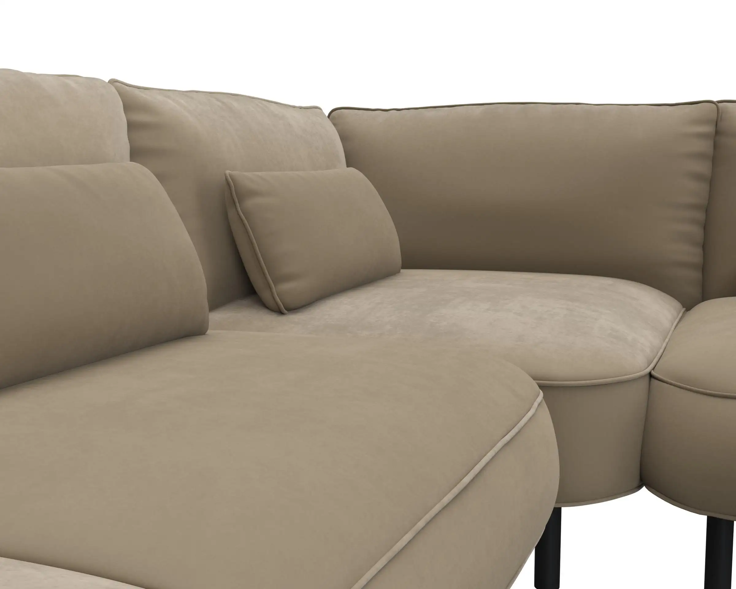 Flexlux 3 Sitzer Eckcouch Open-End Bild 4