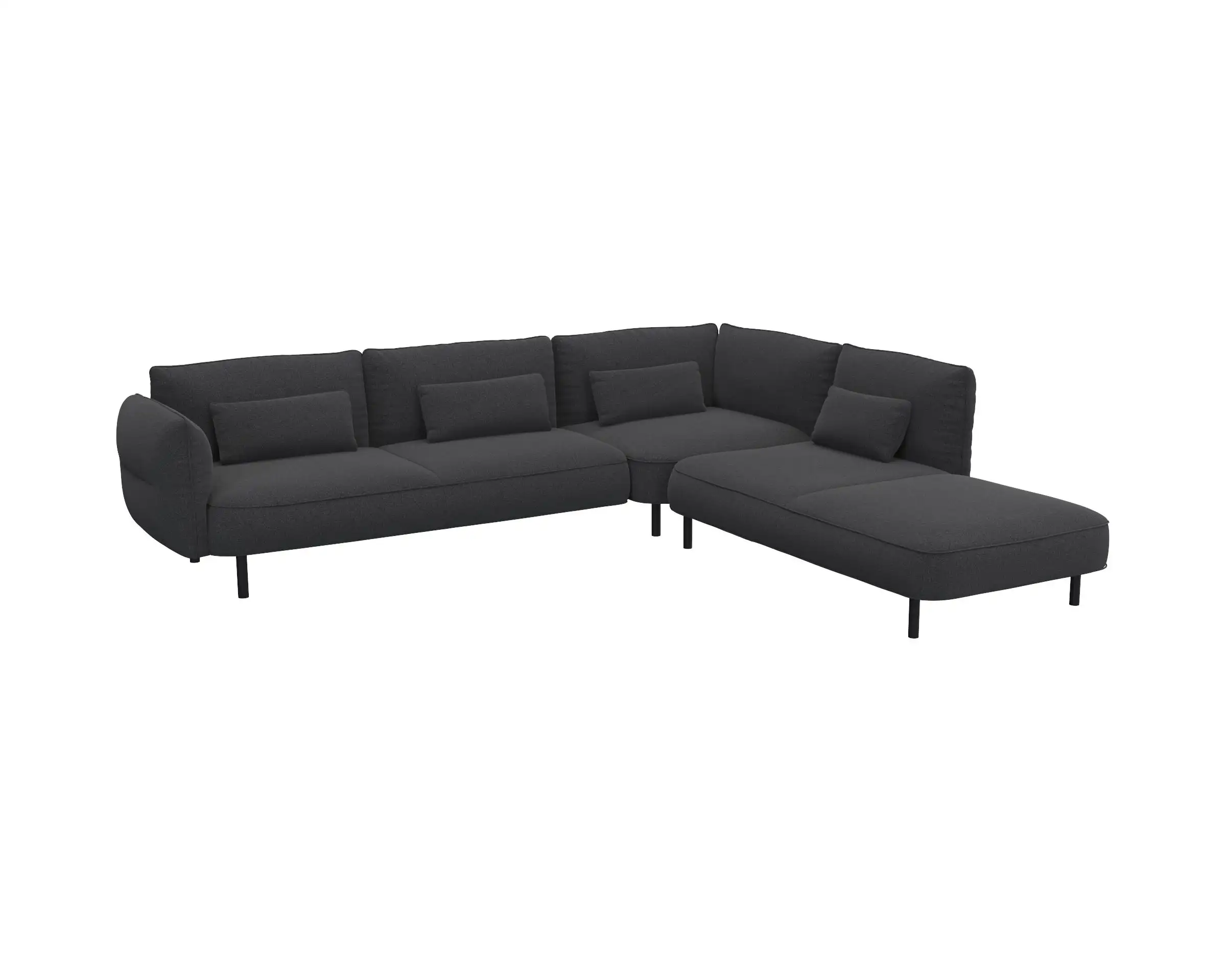 Flexlux 3 Sitzer Eckcouch Open-End Bild 2
