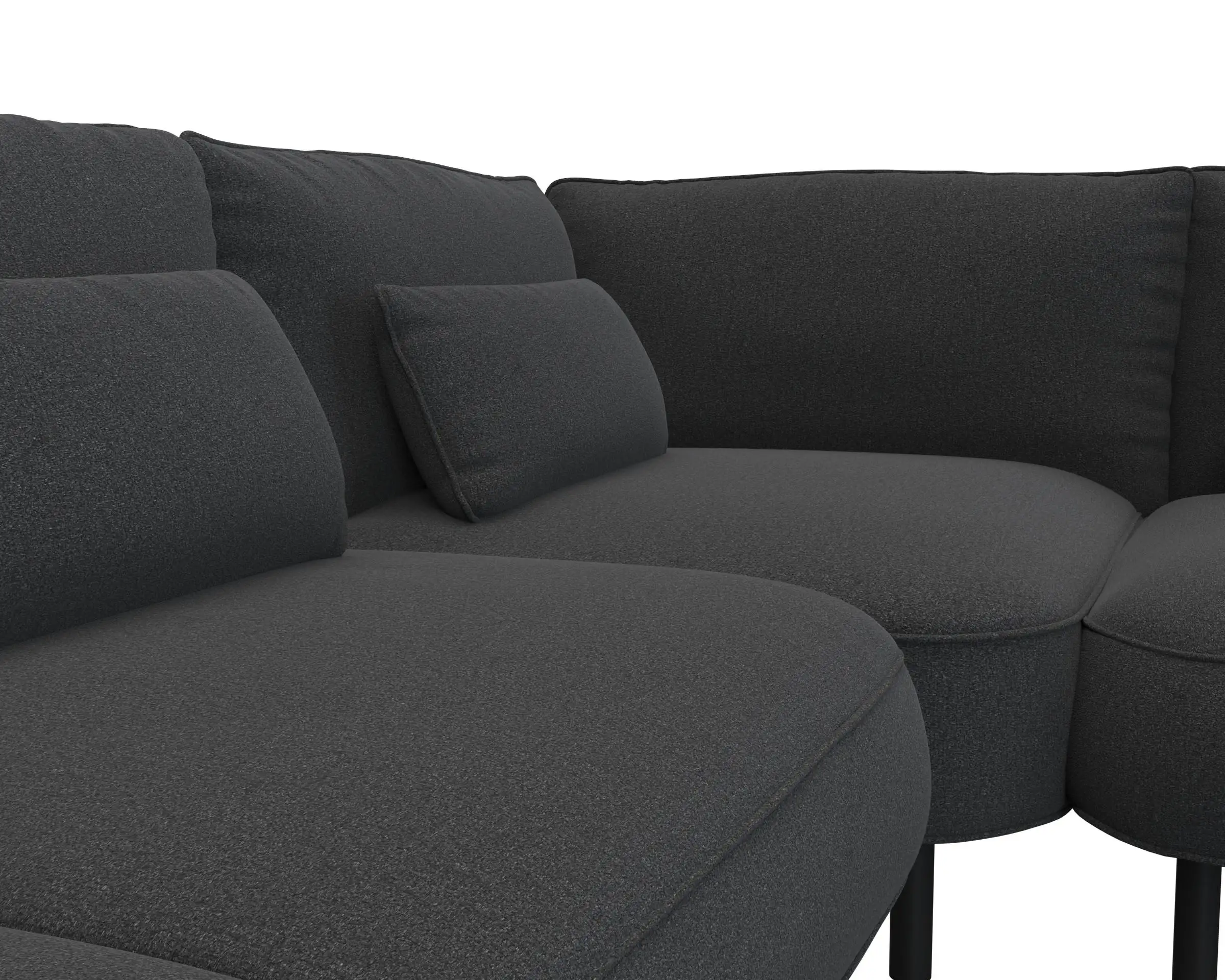 Flexlux 3 Sitzer Eckcouch Open-End Bild 4