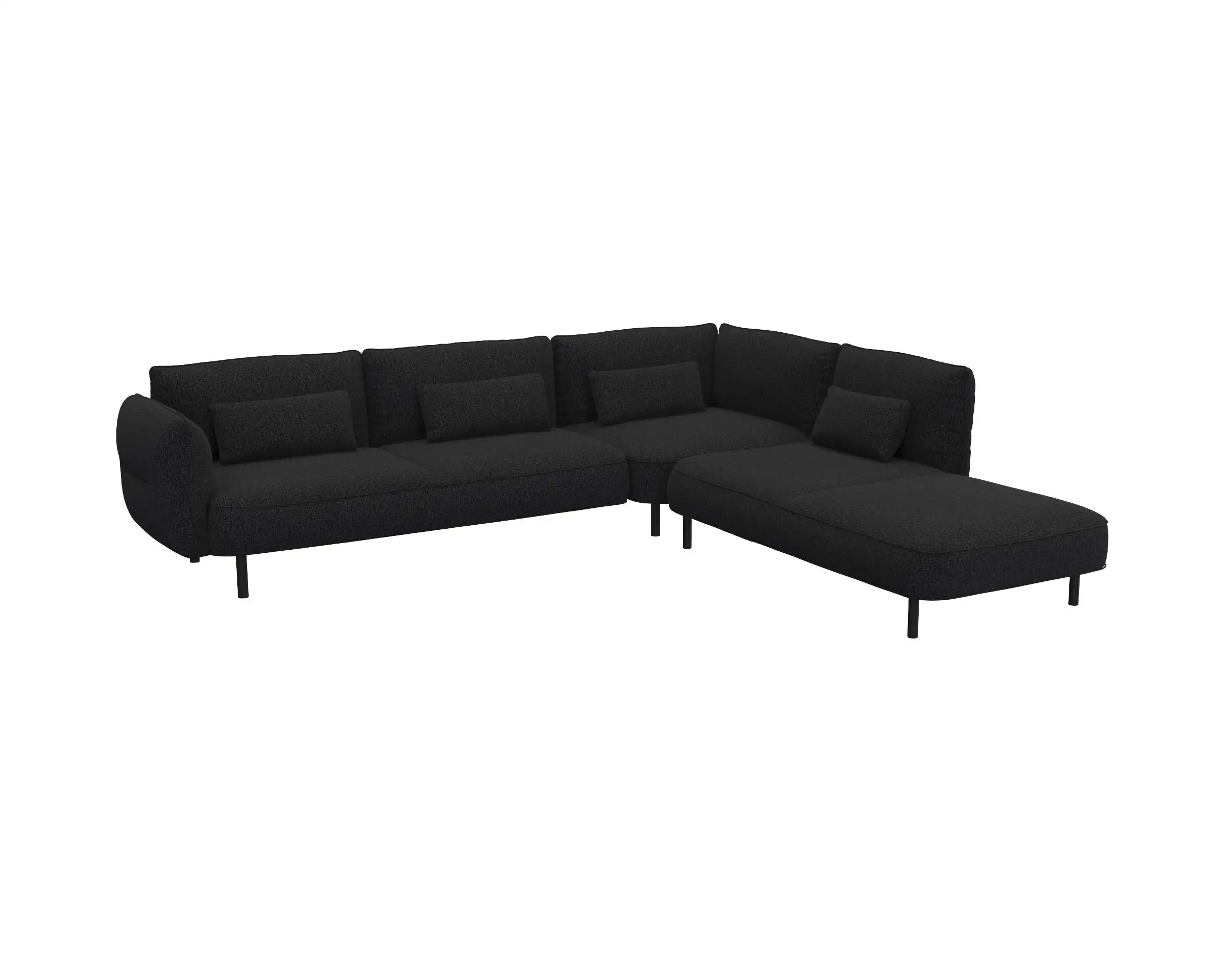 Flexlux 3 Sitzer Eckcouch Open-End Bild 2