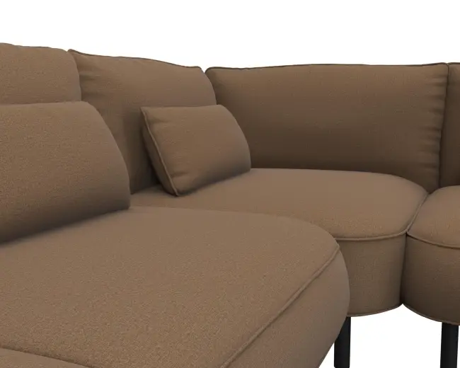 Cortona 3 Sitzer Eckcouch Open-End 4