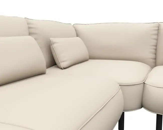 Cortona 3 Sitzer Eckcouch Open-End 4