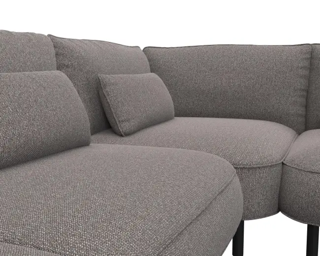 Cortona 3 Sitzer Eckcouch Open-End 4