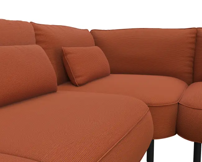 Cortona 3 Sitzer Eckcouch Open-End 4