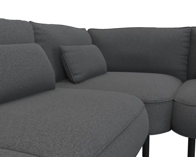 Cortona 3 Sitzer Eckcouch Open-End 4