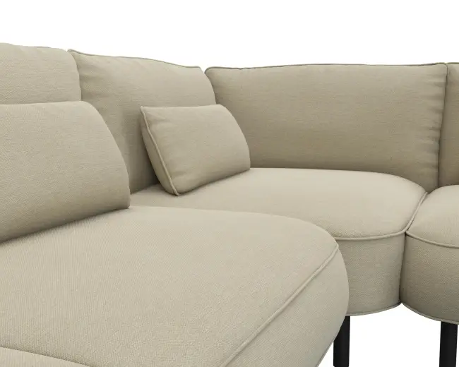 Cortona 3 Sitzer Eckcouch Open-End 4
