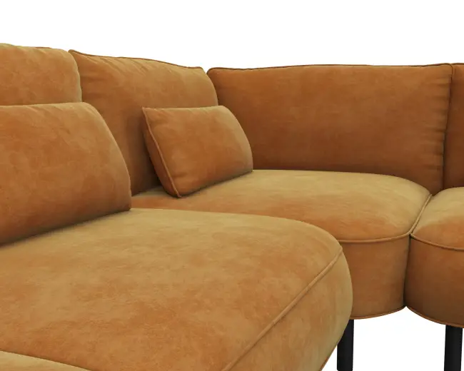 Cortona 3 Sitzer Eckcouch Open-End 4