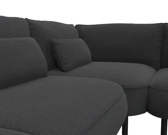 Cortona 3 Sitzer Eckcouch Open-End 4