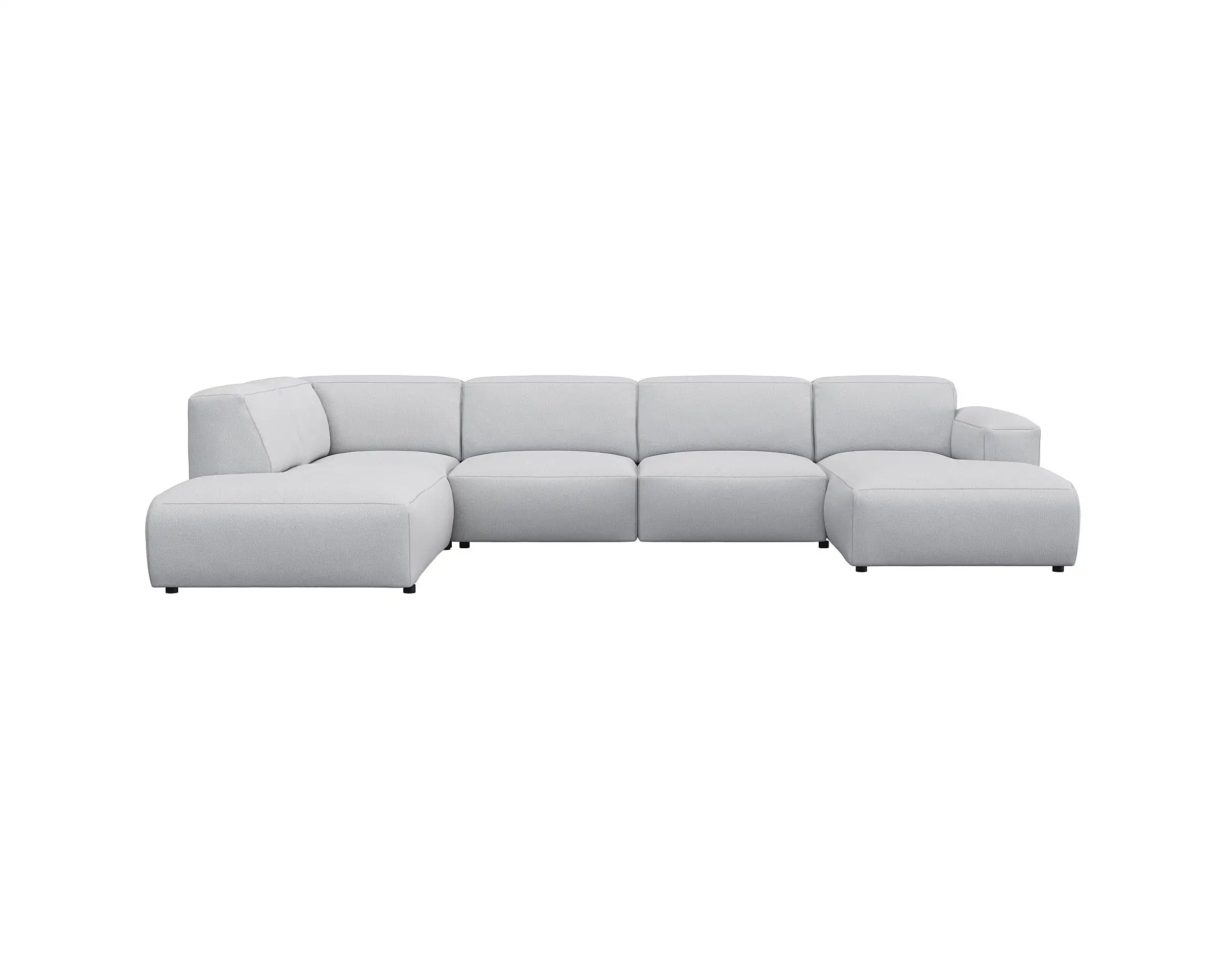 Flexlux 2.5 Sitzer Eckcouch Chaiselong Open-End Bild 1