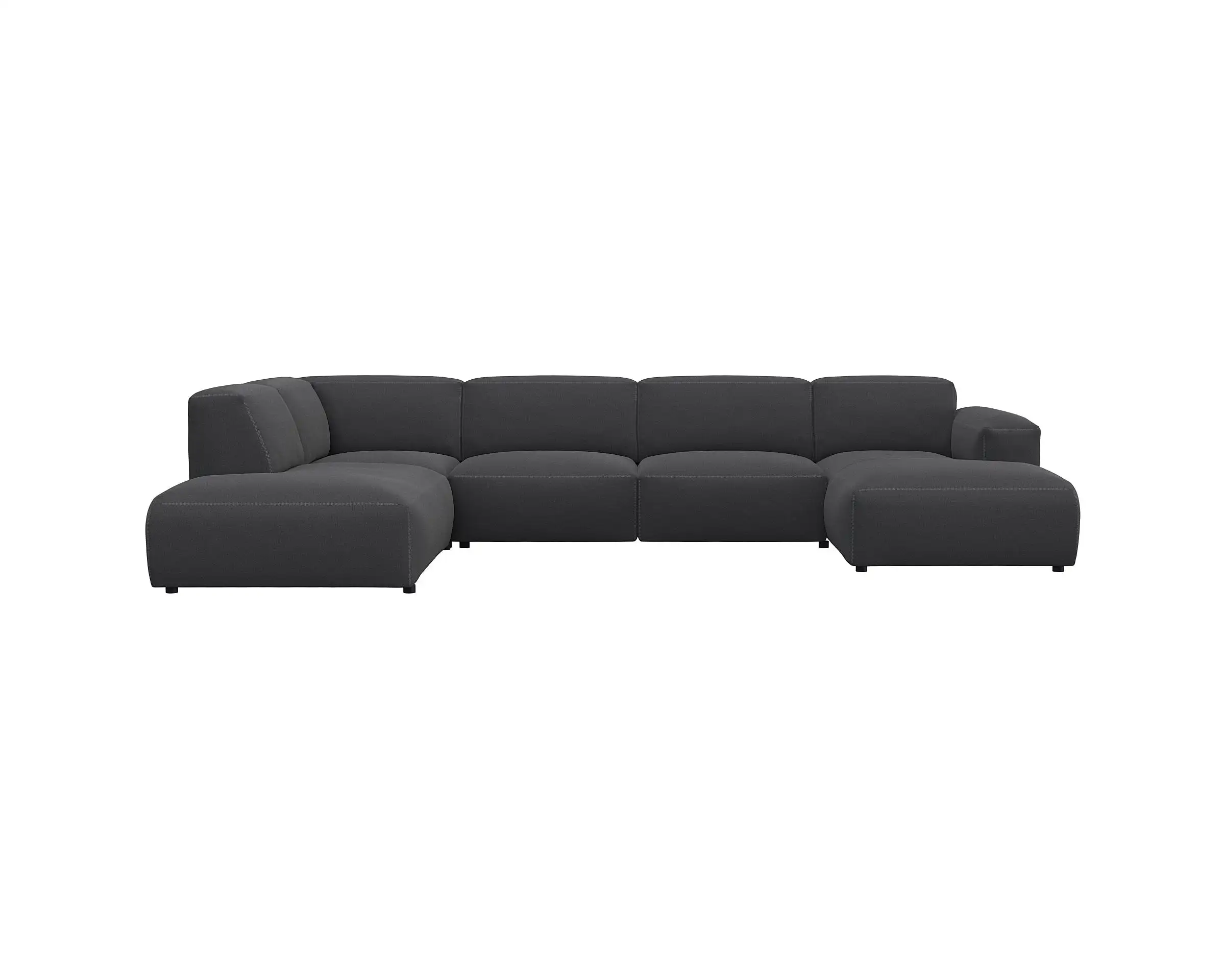 Flexlux 2.5 Sitzer Eckcouch Chaiselong Open-End Bild 1