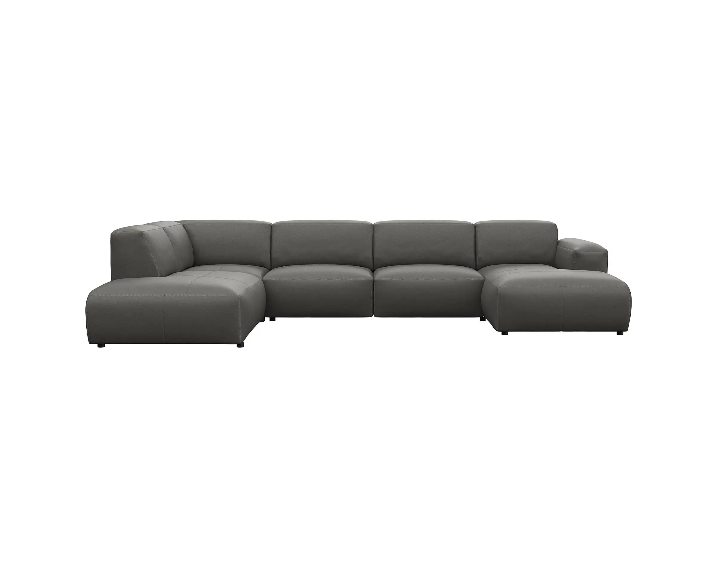 Flexlux 2.5 Sitzer Eckcouch Chaiselong Open-End Bild 1