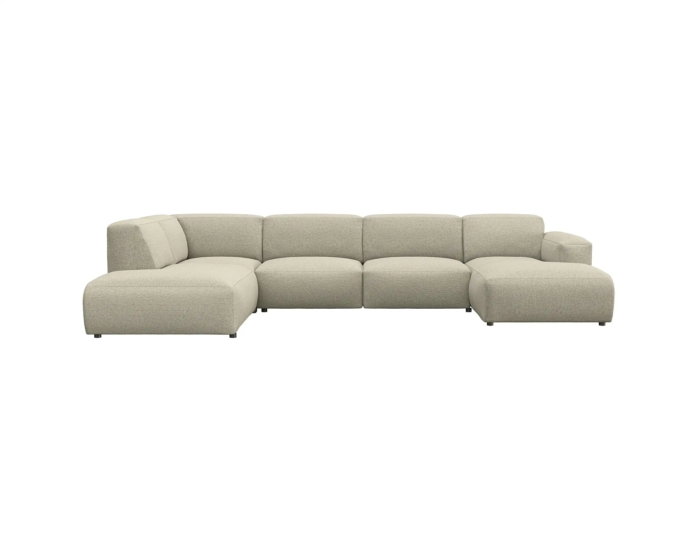 Flexlux 2.5 Sitzer Eckcouch Chaiselong Open-End Bild 1