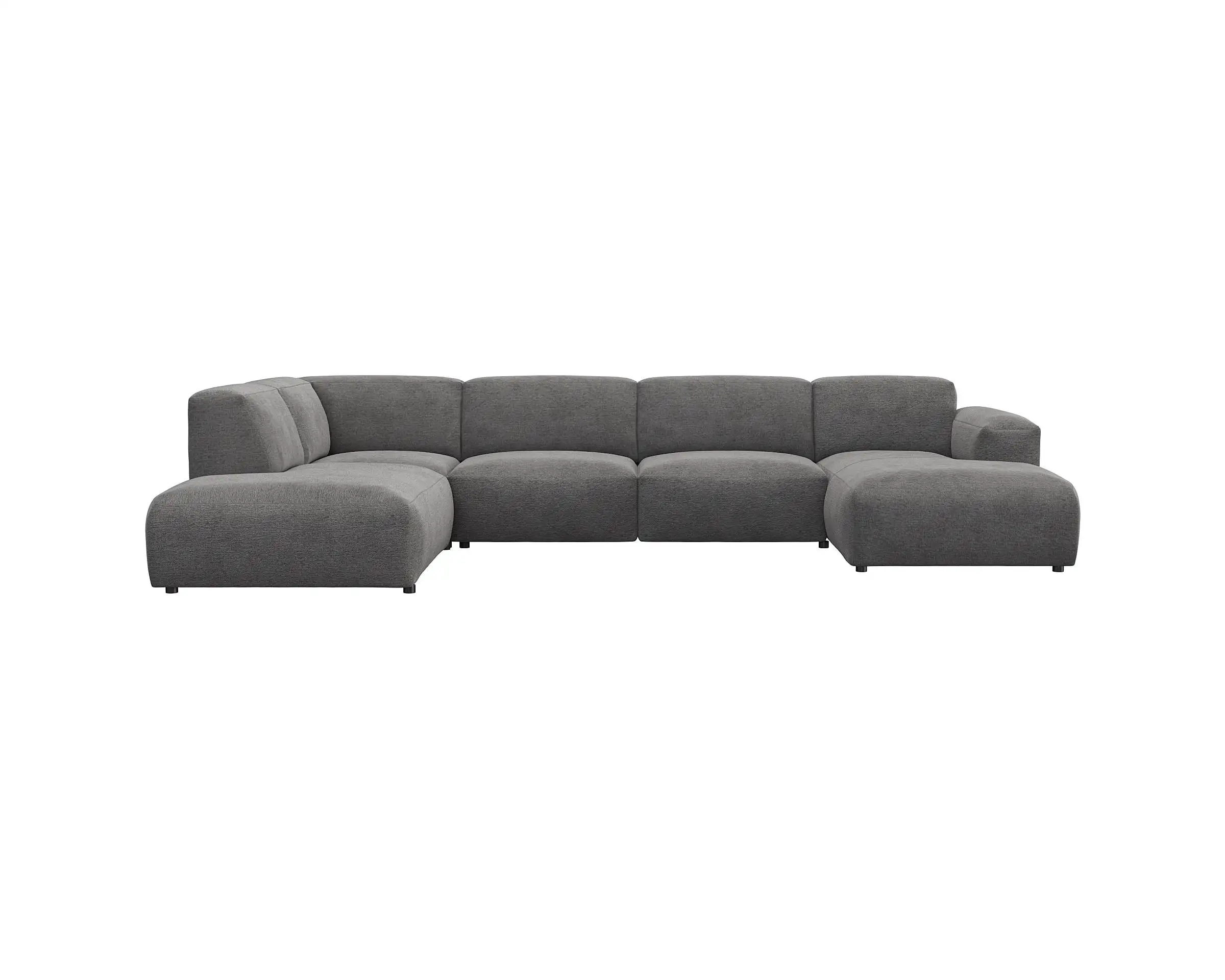 Flexlux 2.5 Sitzer Eckcouch Chaiselong Open-End Bild 1