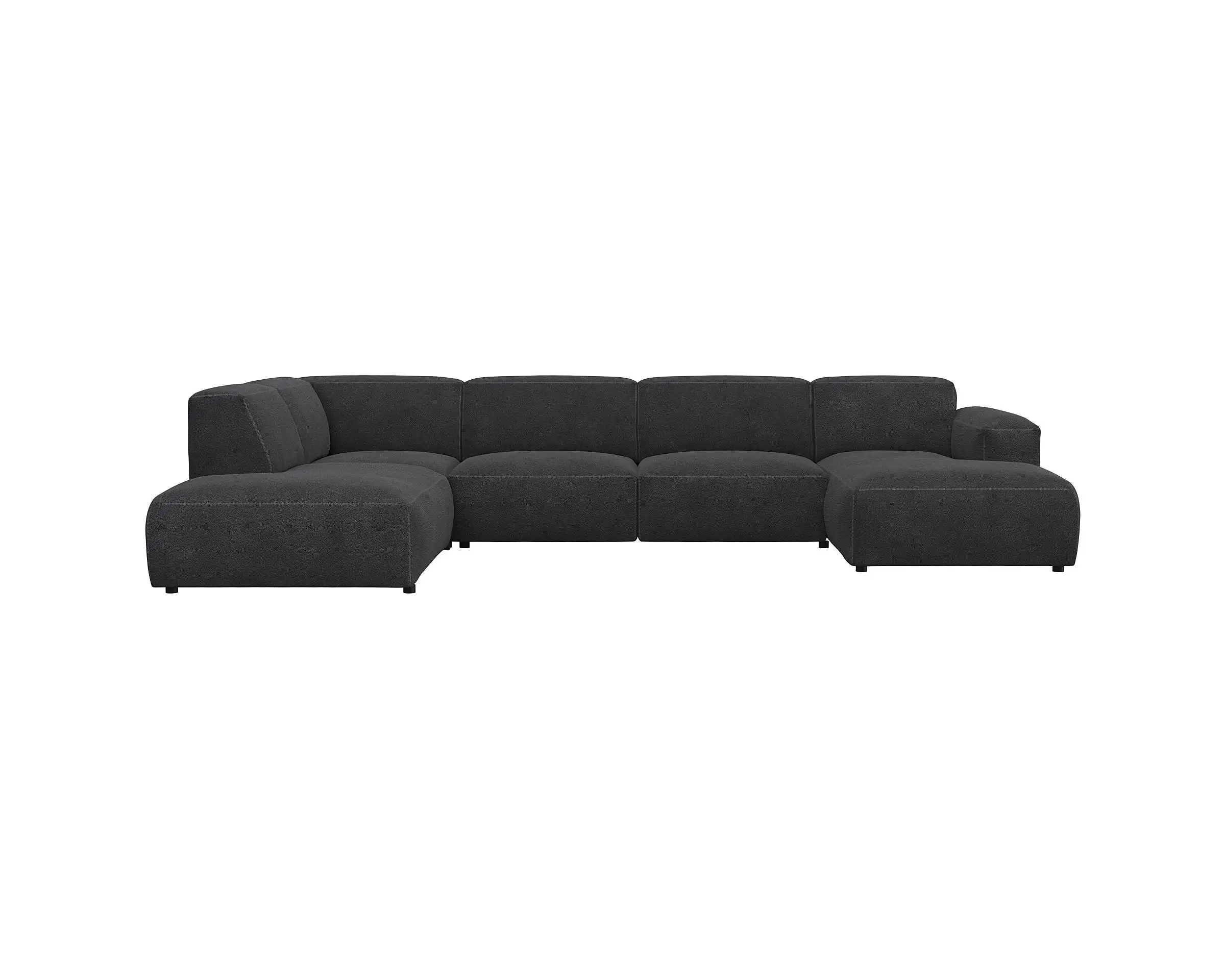 Flexlux 2.5 Sitzer Eckcouch Chaiselong Open-End Bild 1