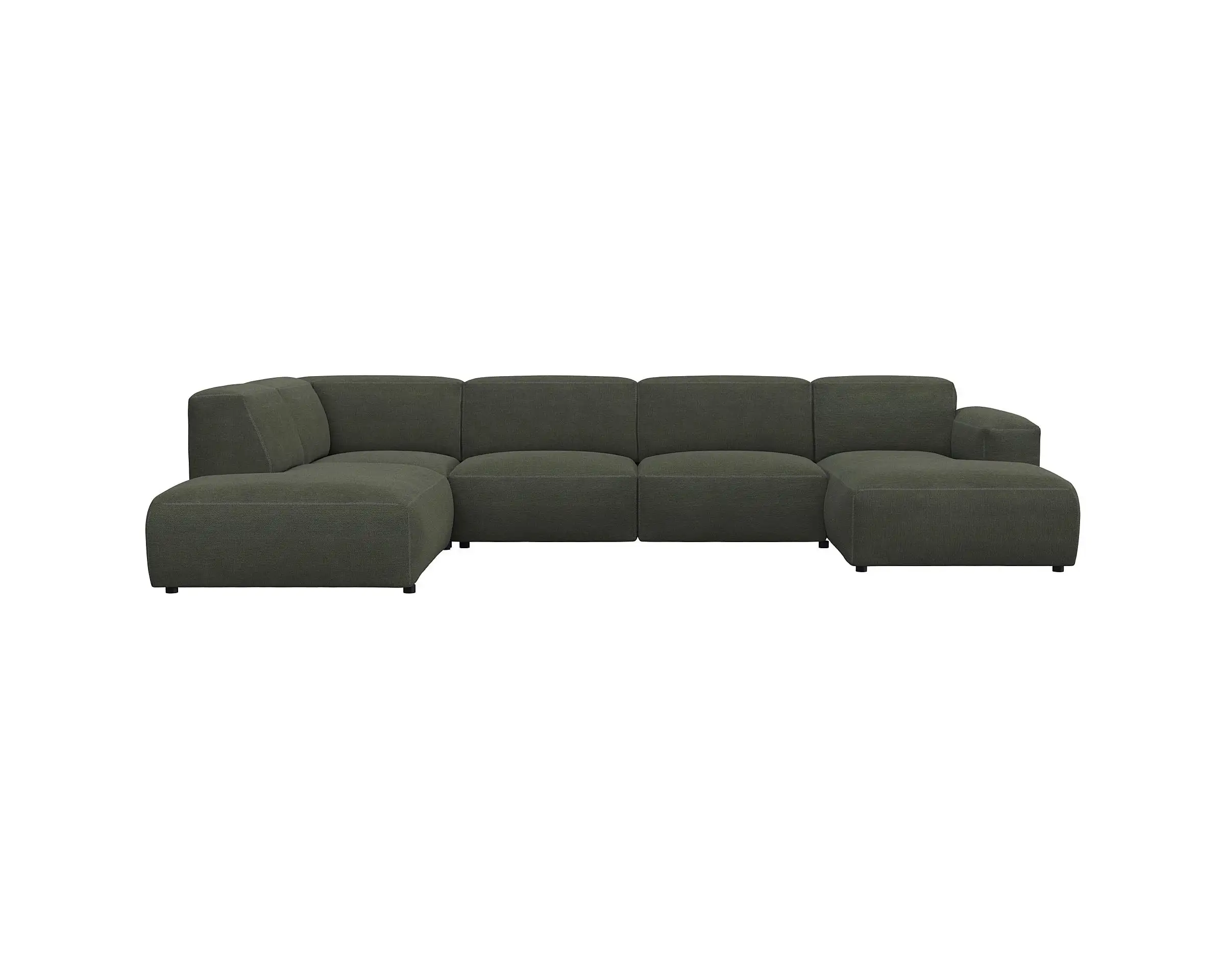 Flexlux 2.5 Sitzer Eckcouch Chaiselong Open-End Bild 1