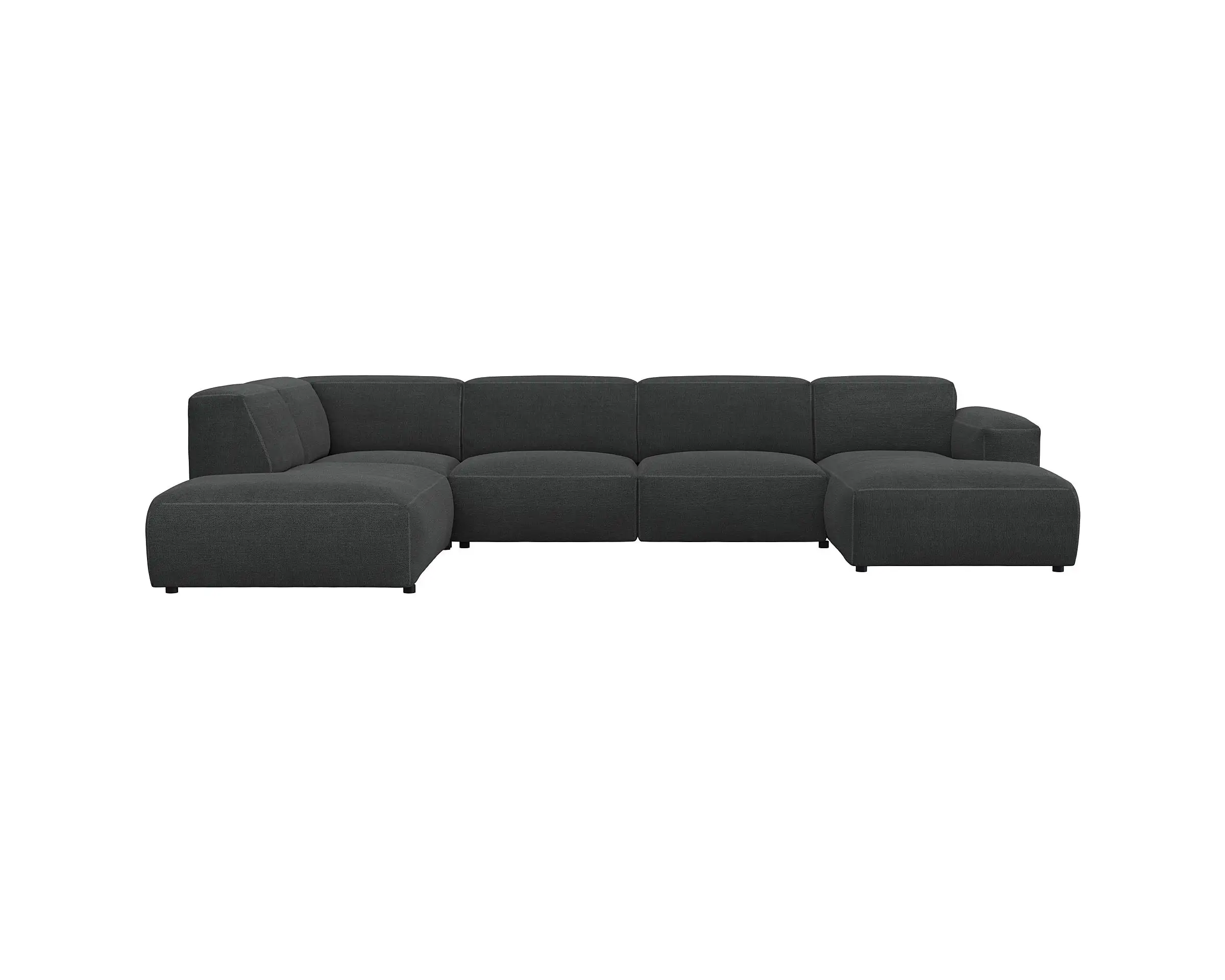 Flexlux 2.5 Sitzer Eckcouch Chaiselong Open-End Bild 1