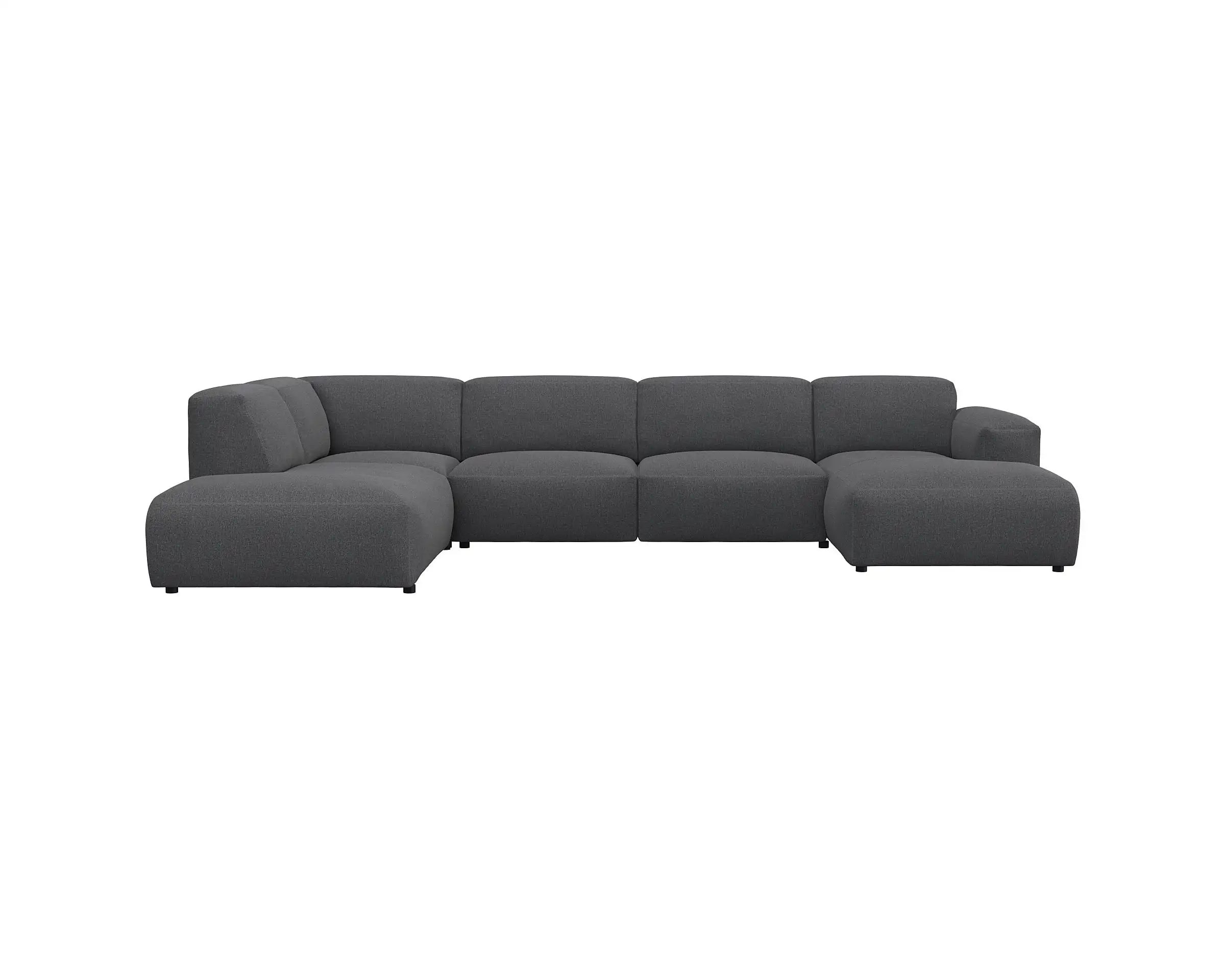 Flexlux 2.5 Sitzer Eckcouch Chaiselong Open-End Bild 1