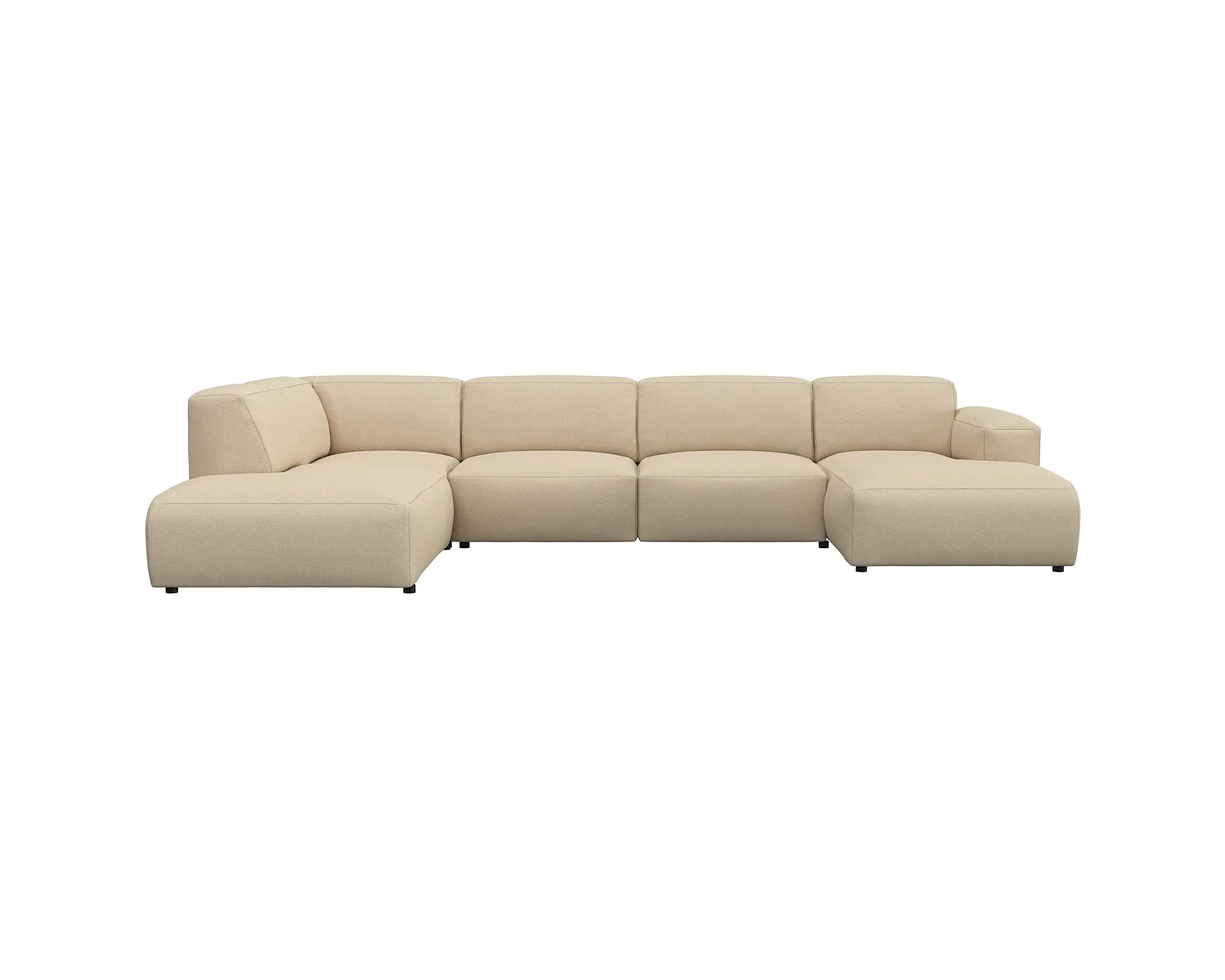 Flexlux 2.5 Sitzer Eckcouch Chaiselong Open-End Bild 1