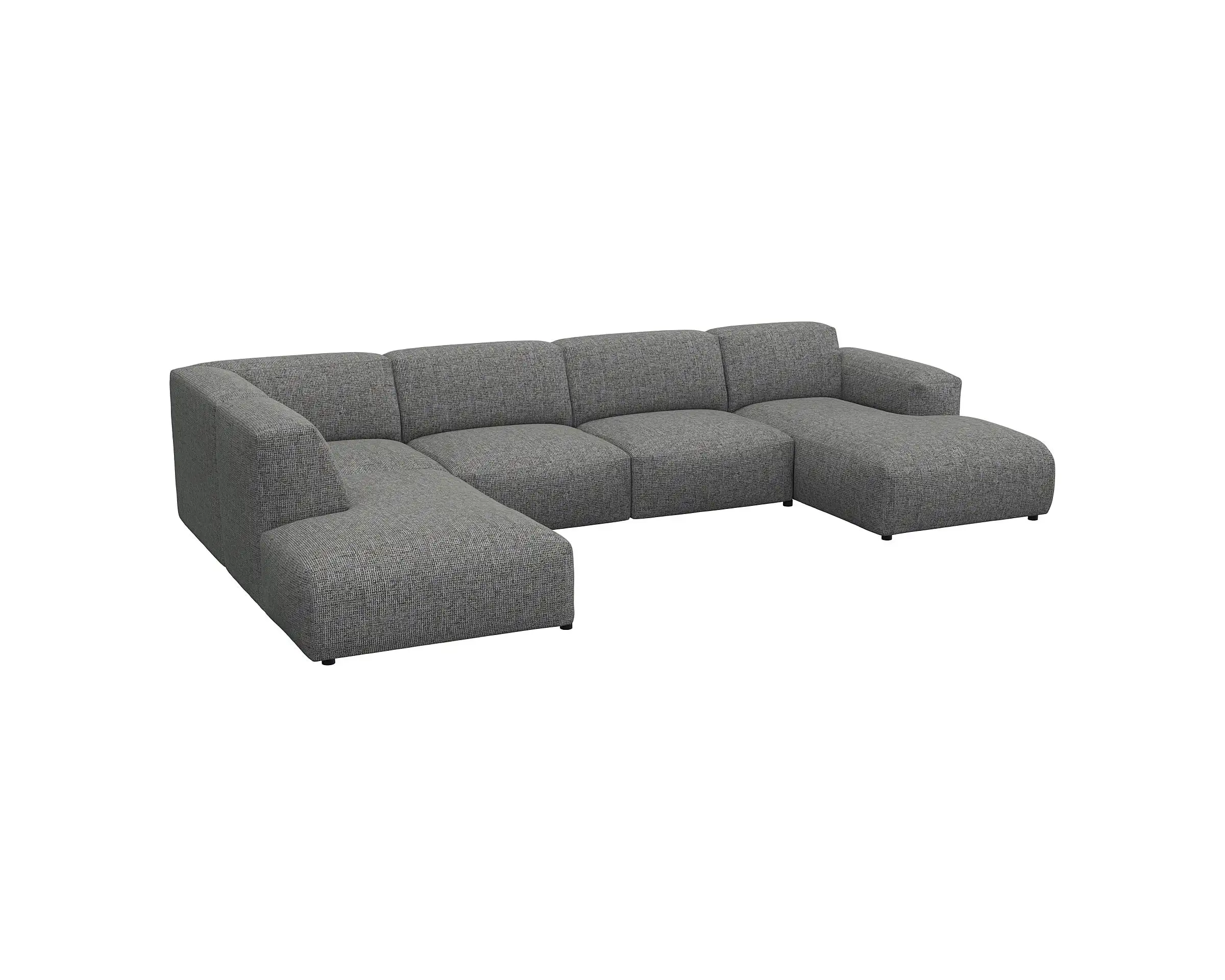 Flexlux 2.5 Sitzer Eckcouch Chaiselong Open-End Bild 2