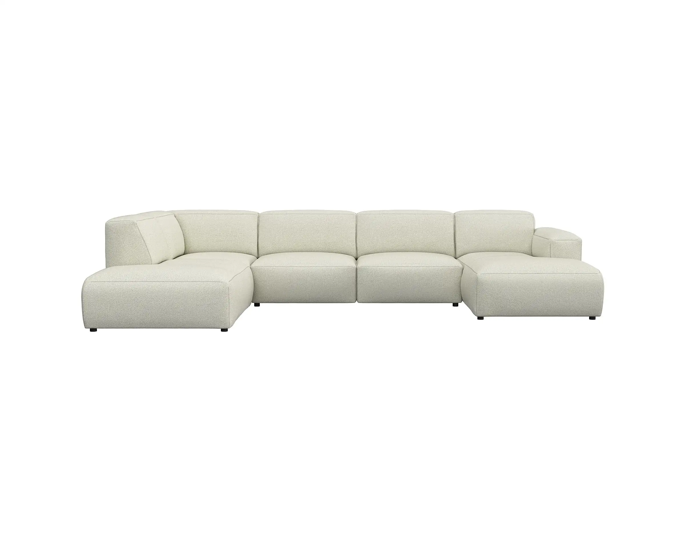 Flexlux 2.5 Sitzer Eckcouch Chaiselong Open-End Bild 1