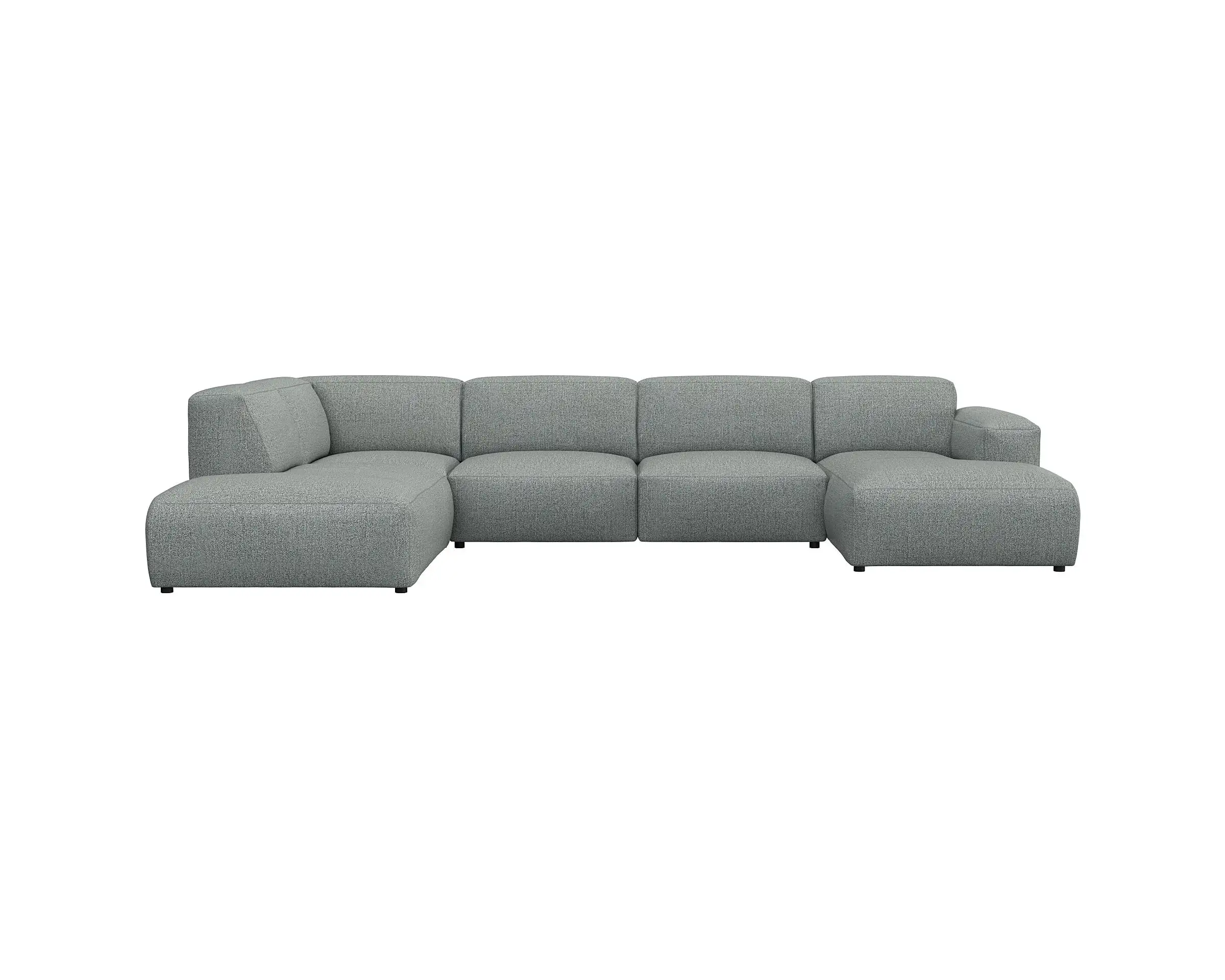 Flexlux 2.5 Sitzer Eckcouch Chaiselong Open-End Bild 1