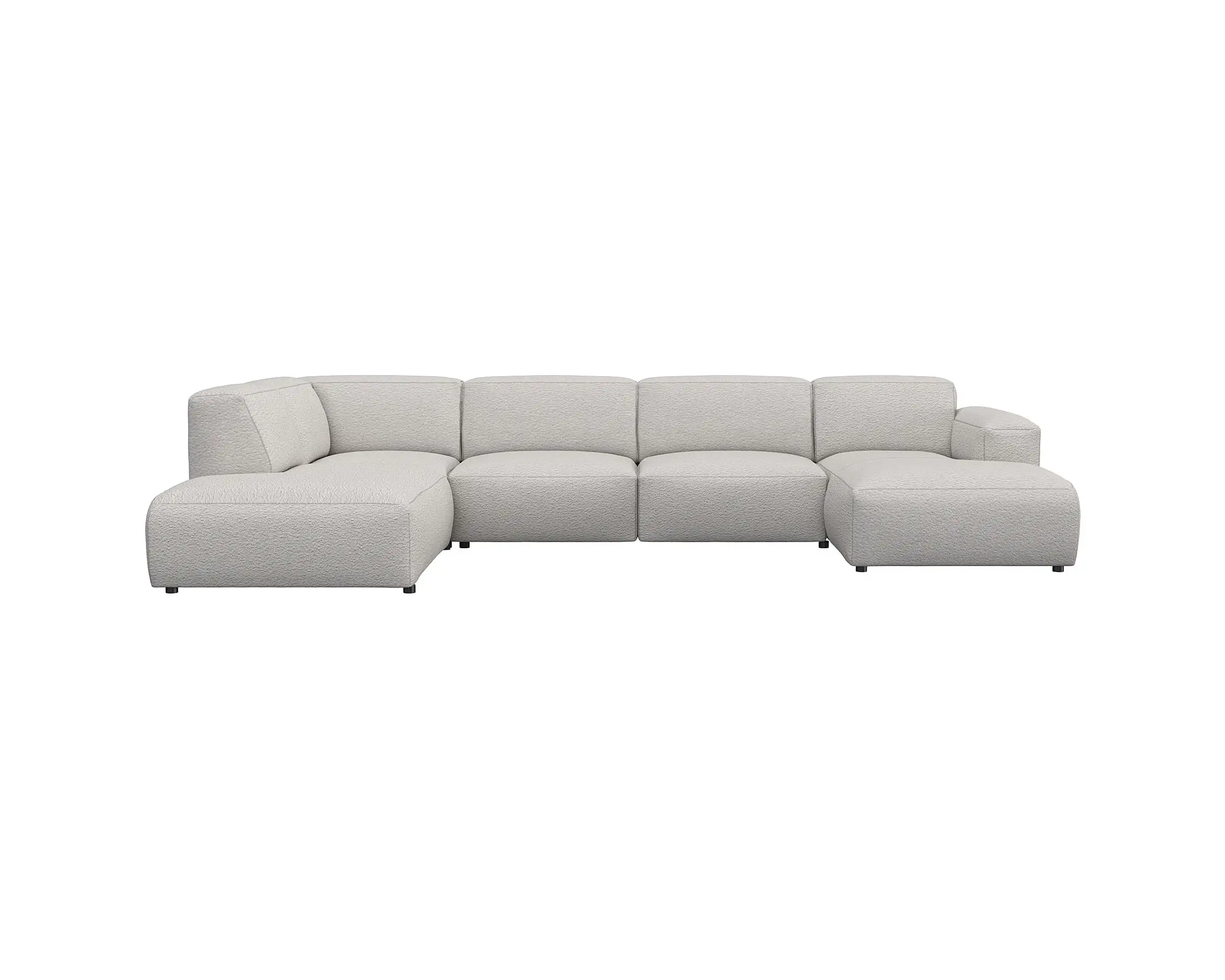 Flexlux 2.5 Sitzer Eckcouch Chaiselong Open-End Bild 1