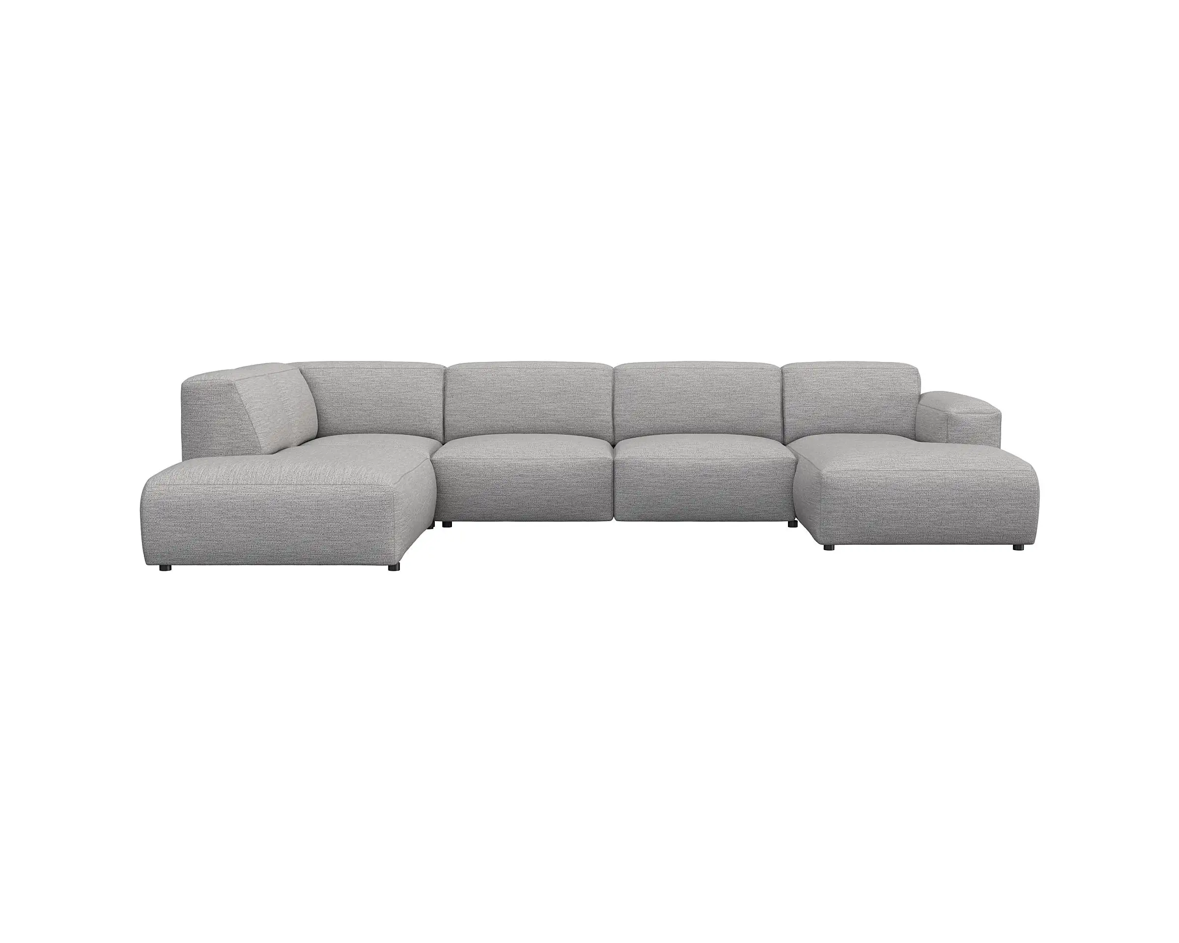 Flexlux 2.5 Sitzer Eckcouch Chaiselong Open-End Bild 1