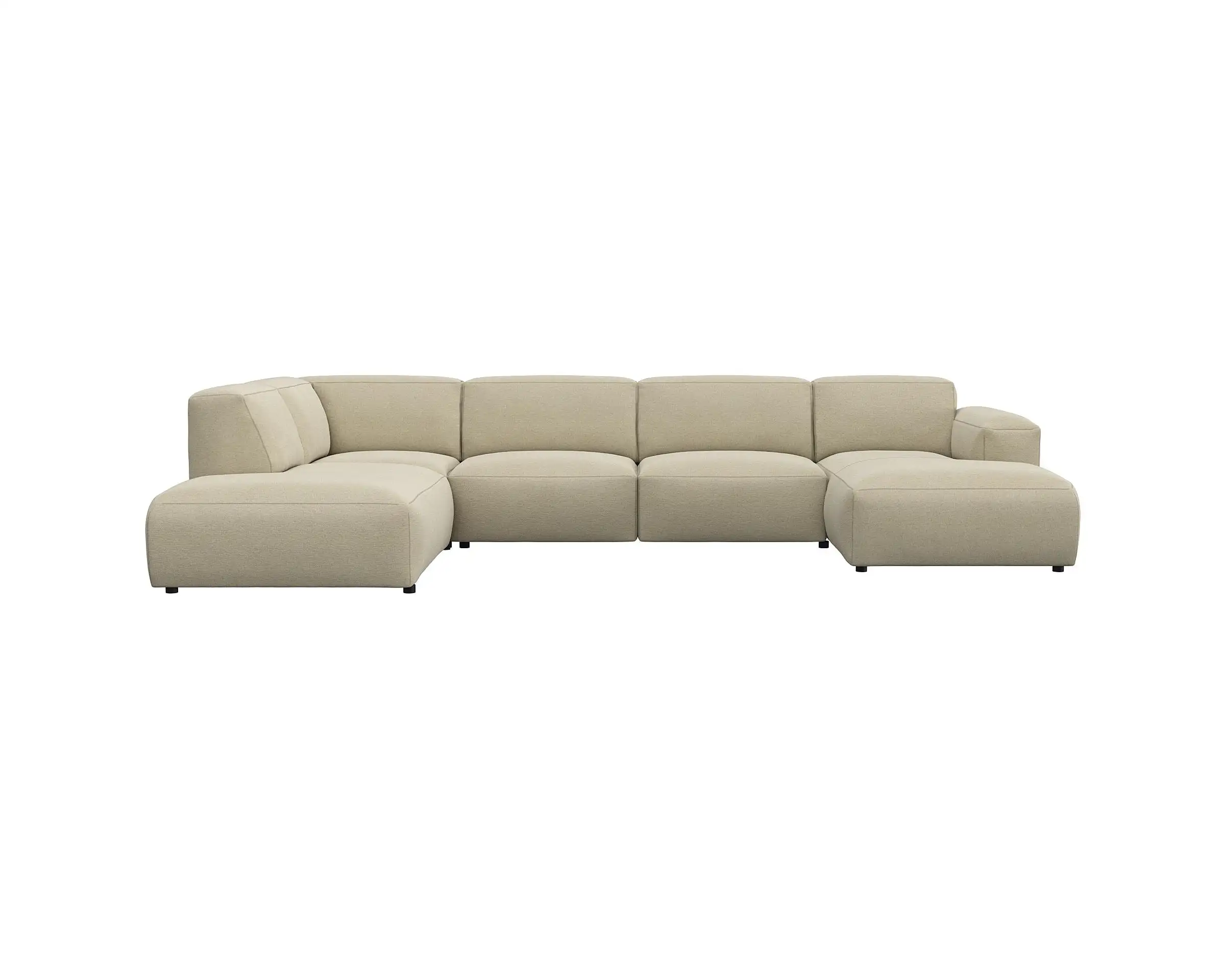 Flexlux 2.5 Sitzer Eckcouch Chaiselong Open-End Bild 1