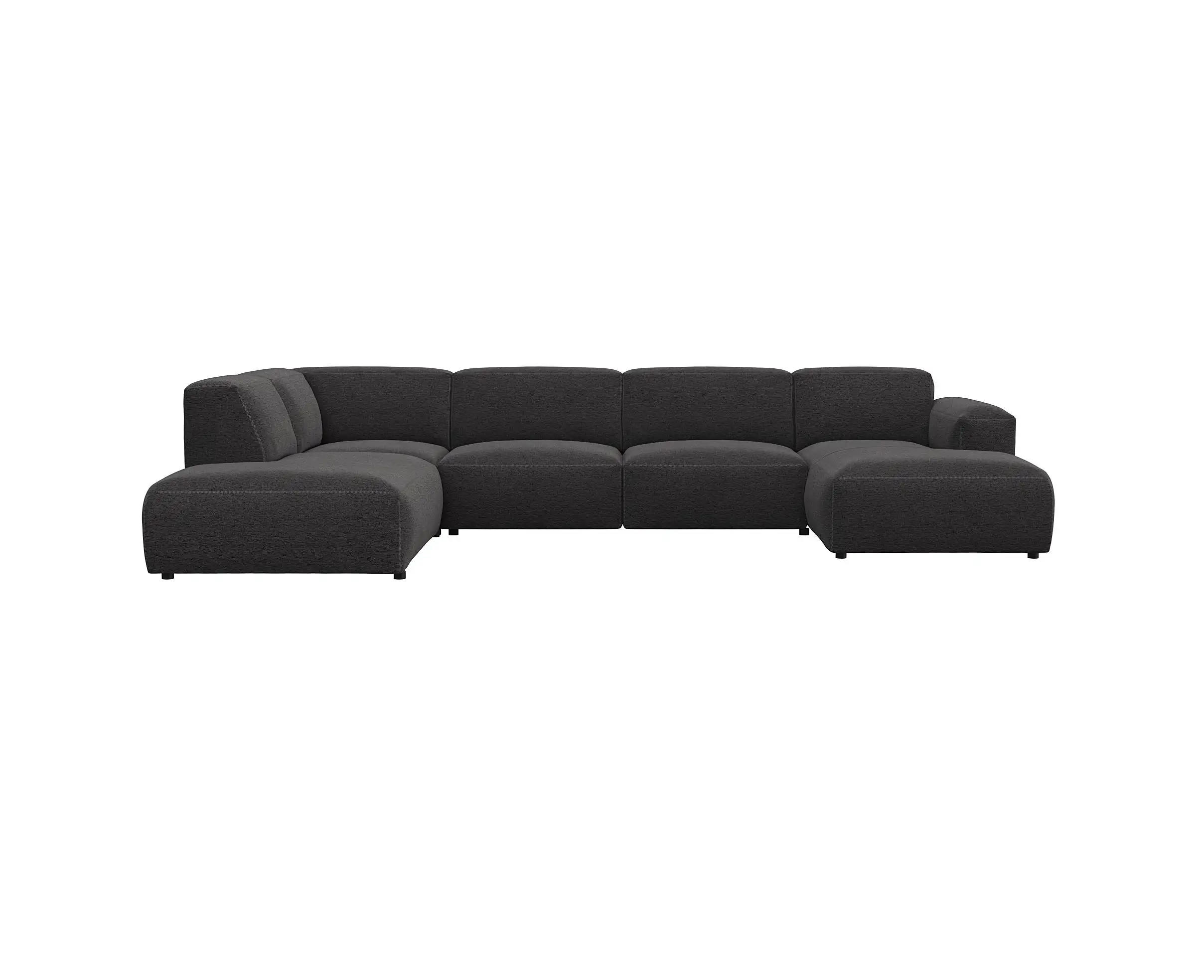 Flexlux 2.5 Sitzer Eckcouch Chaiselong Open-End Bild 1
