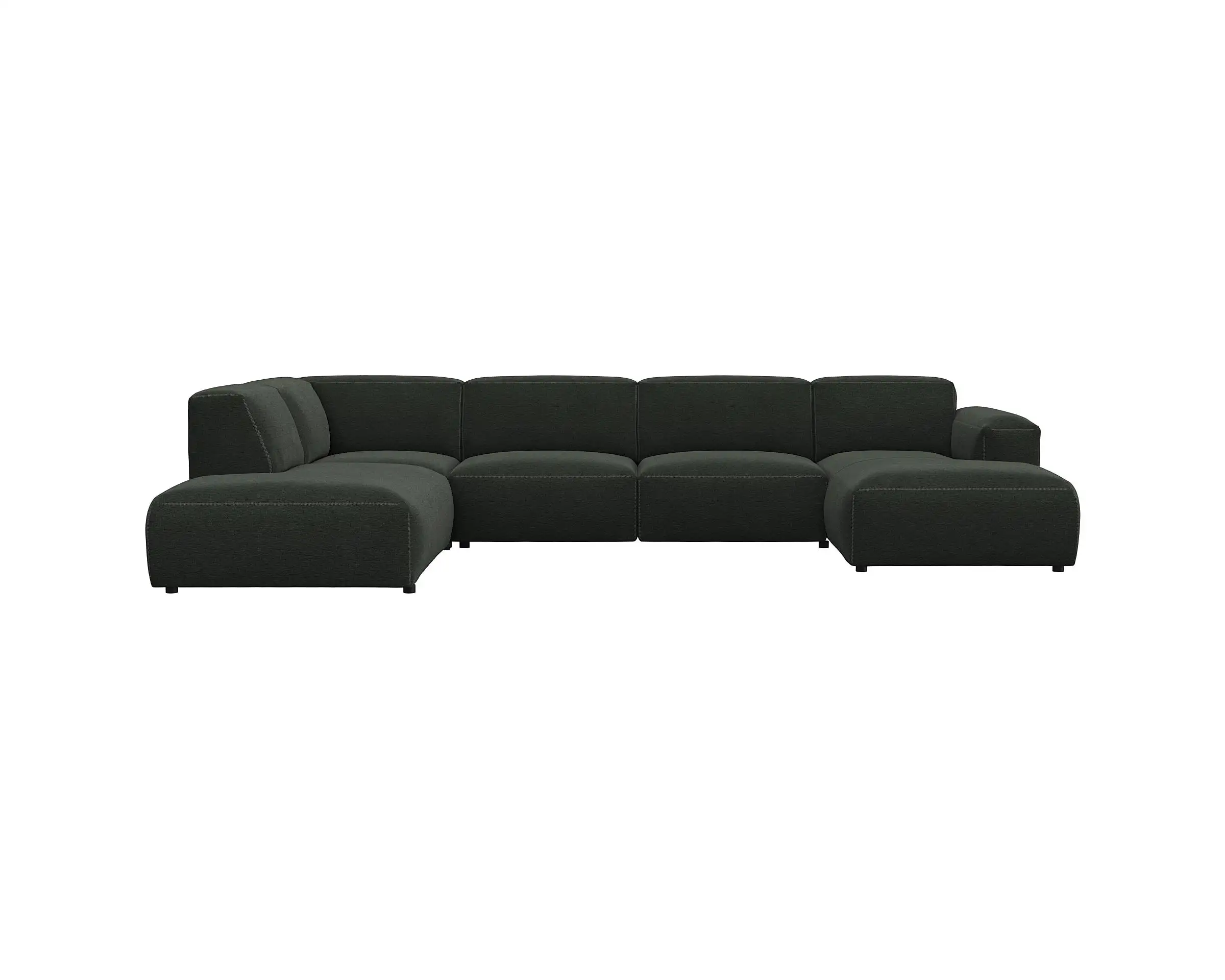 Flexlux 2.5 Sitzer Eckcouch Chaiselong Open-End Bild 1