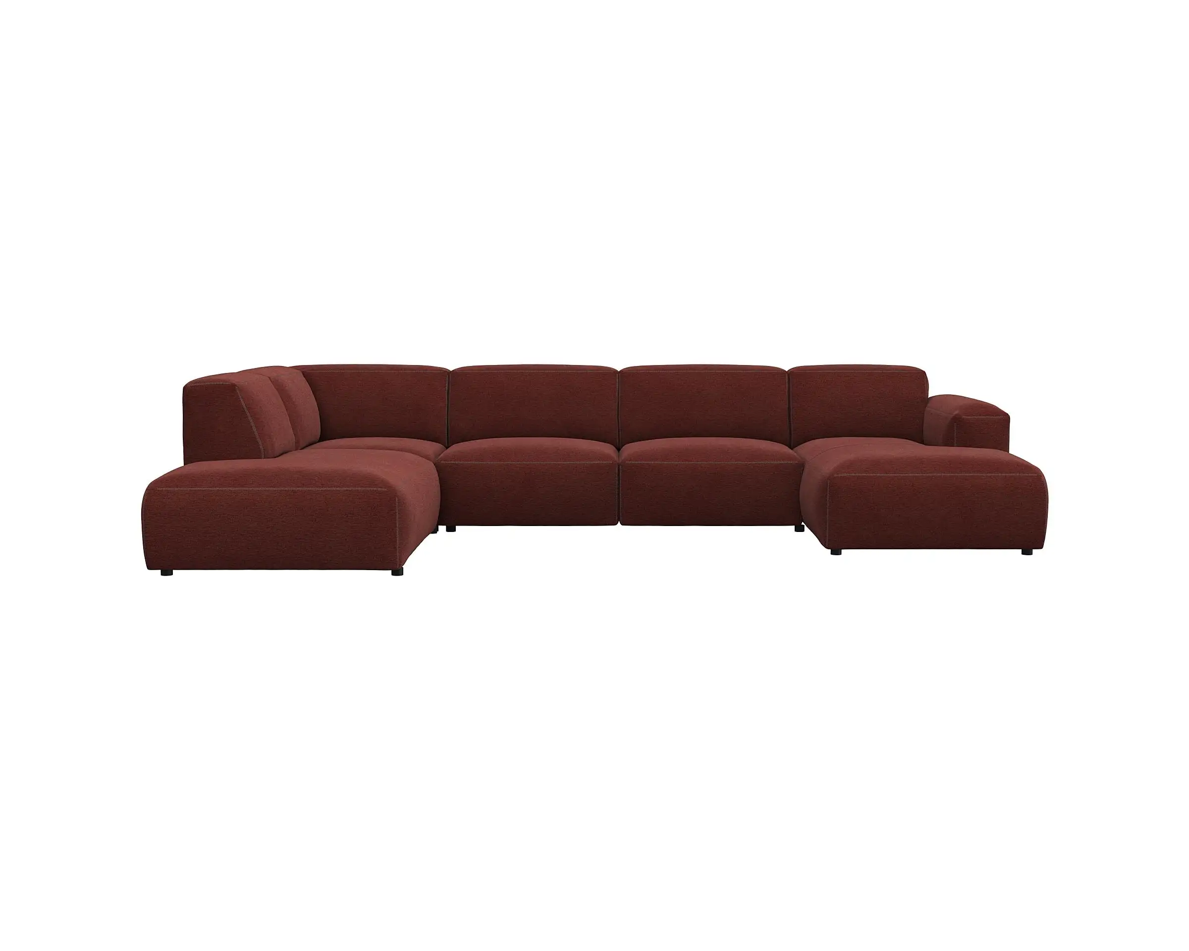 Flexlux 2.5 Sitzer Eckcouch Chaiselong Open-End Bild 1